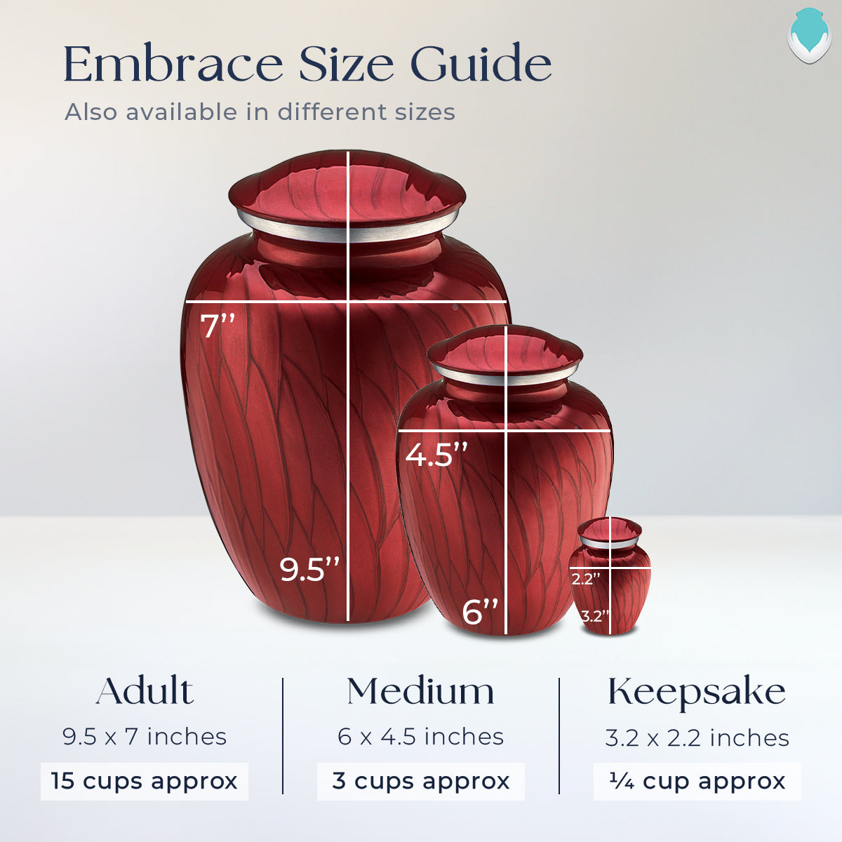 Adult Embrace Pearl Candy Red Tree of Life Cremation Urn