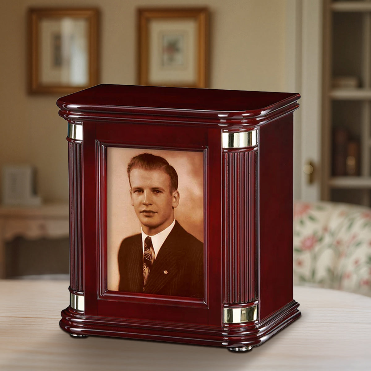 Honor II - High Gloss Photo Rosewood Urn
