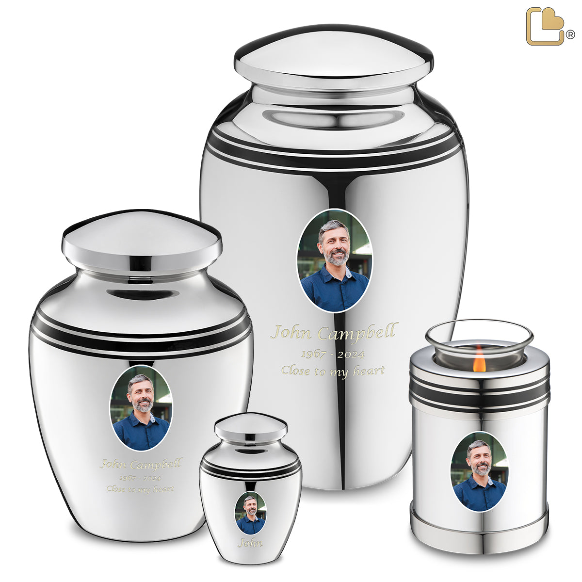 Keepsake Portrait Art Deco