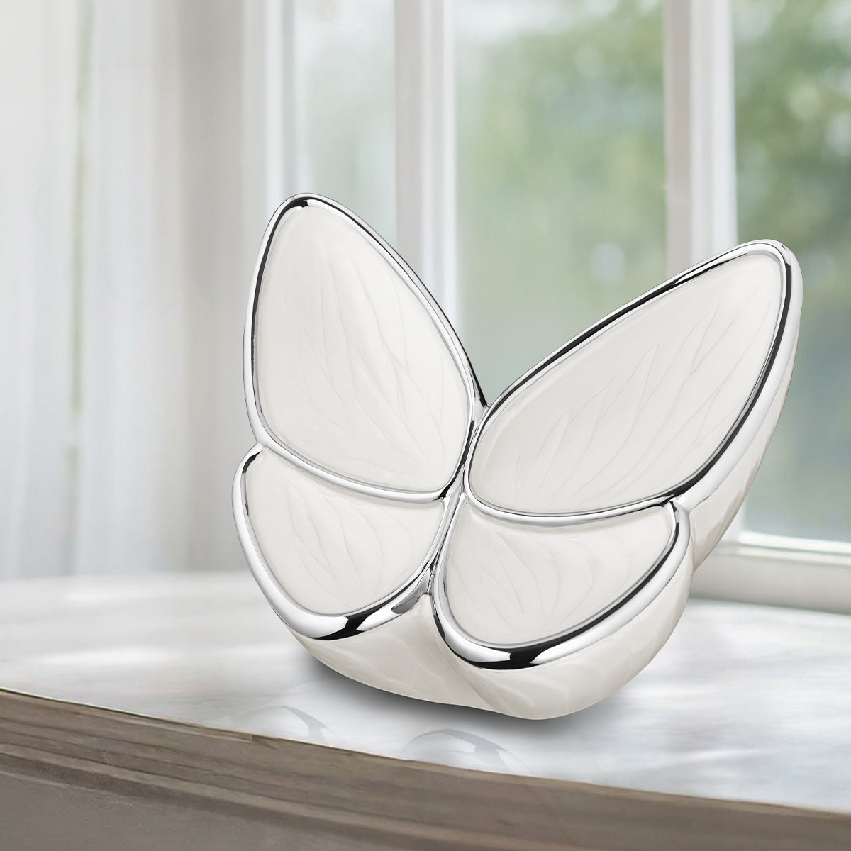 Adult Wings of Hope Butterfly Pearl Cremation Urn
