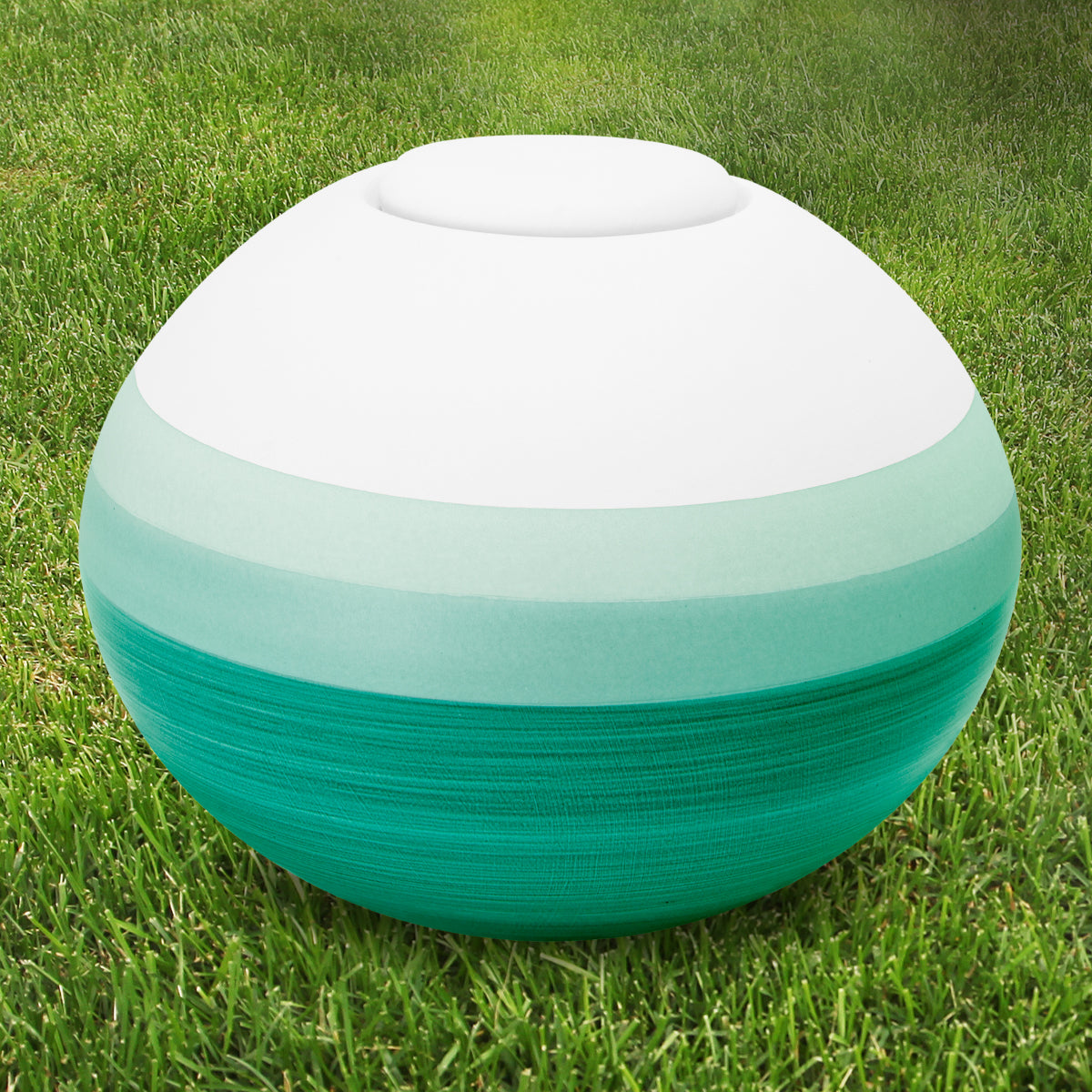 Mint Round Adult Urn Eco Pigment