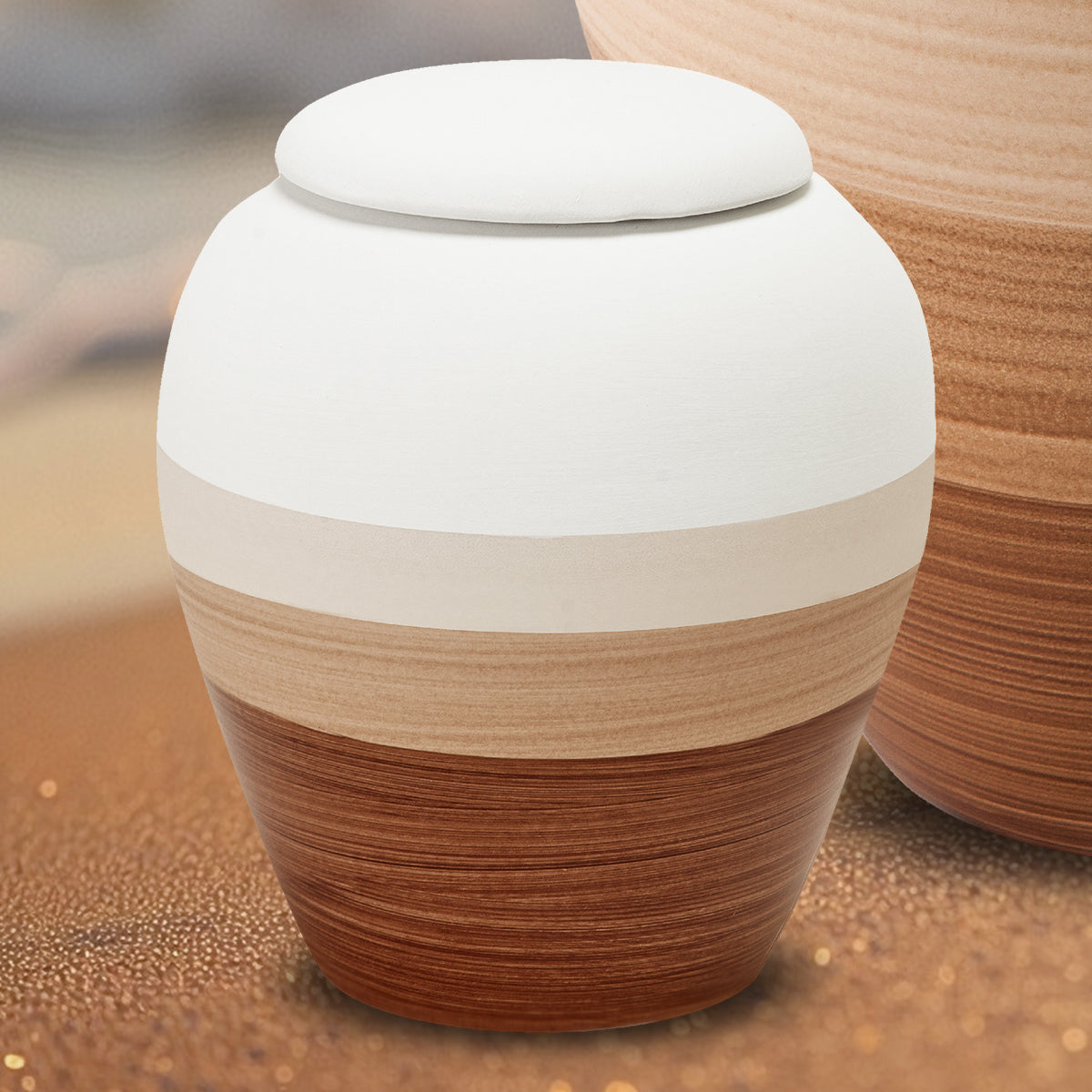 EarthBrown Keepsake Urn Eco Pigment