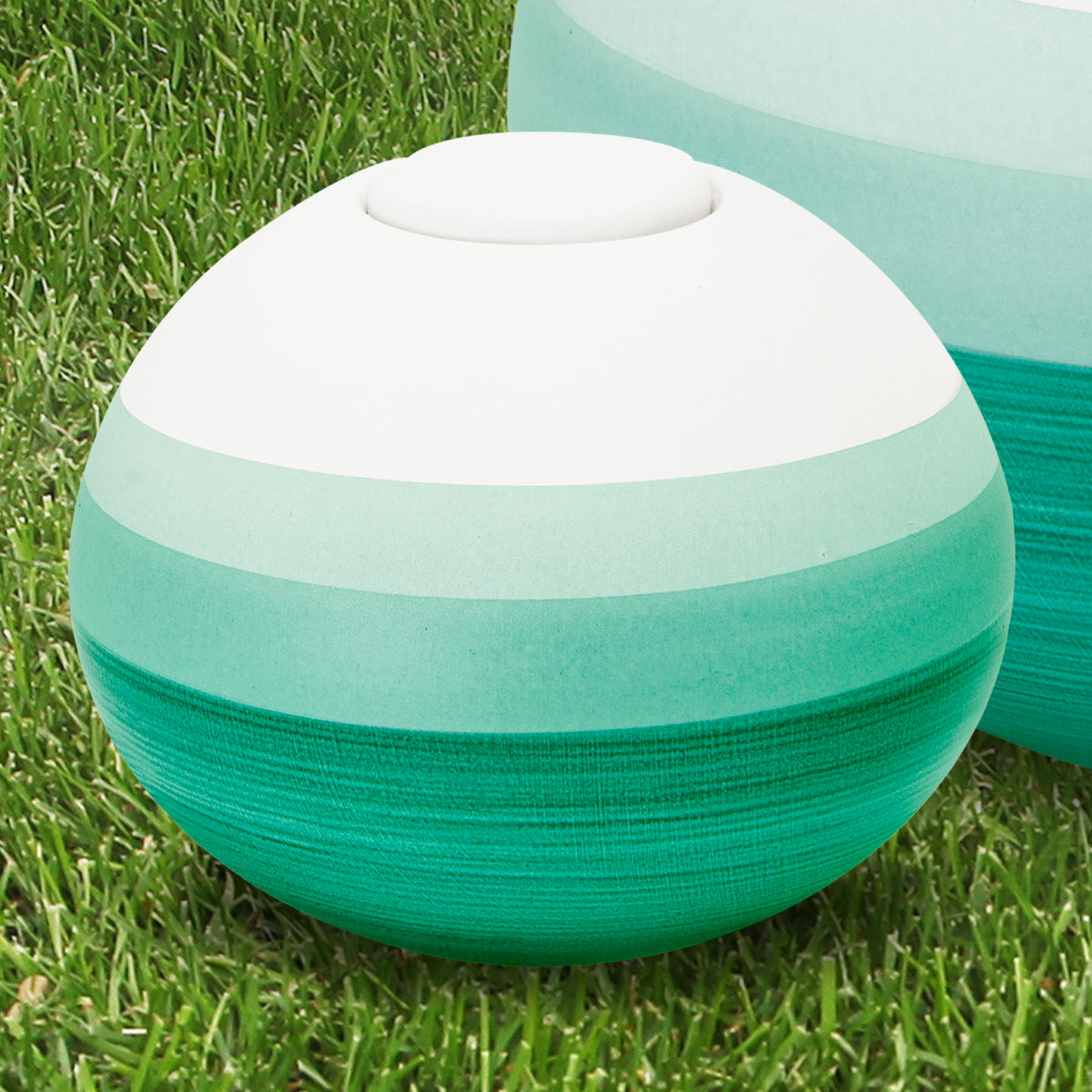 Mint Round Keepsake Urn Eco Pigment