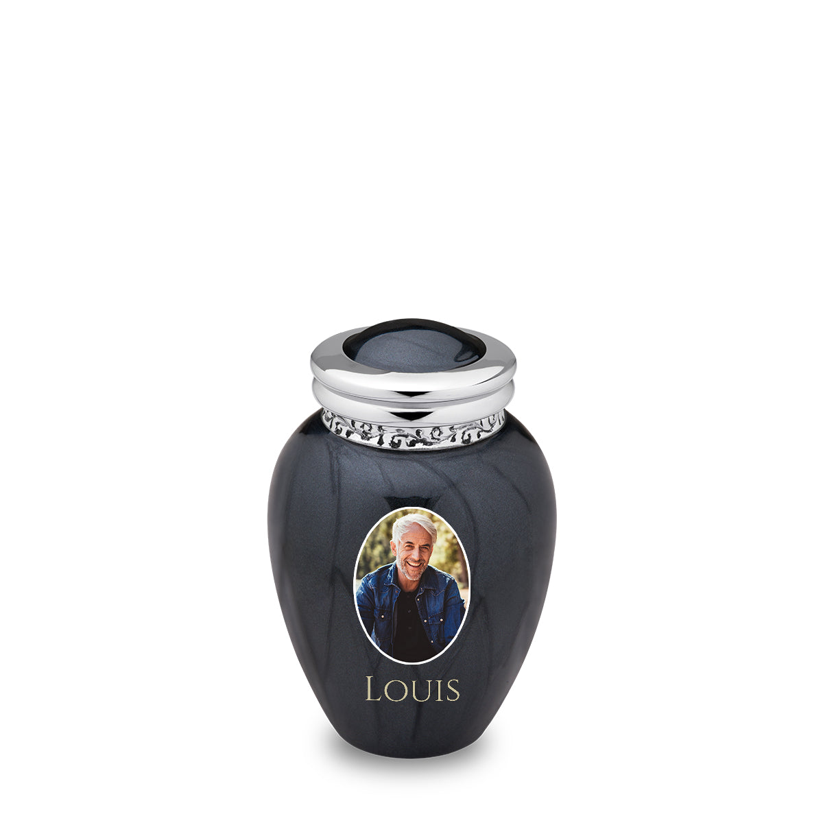 Keepsake Blessing Portrait Midnight Cremation Urn