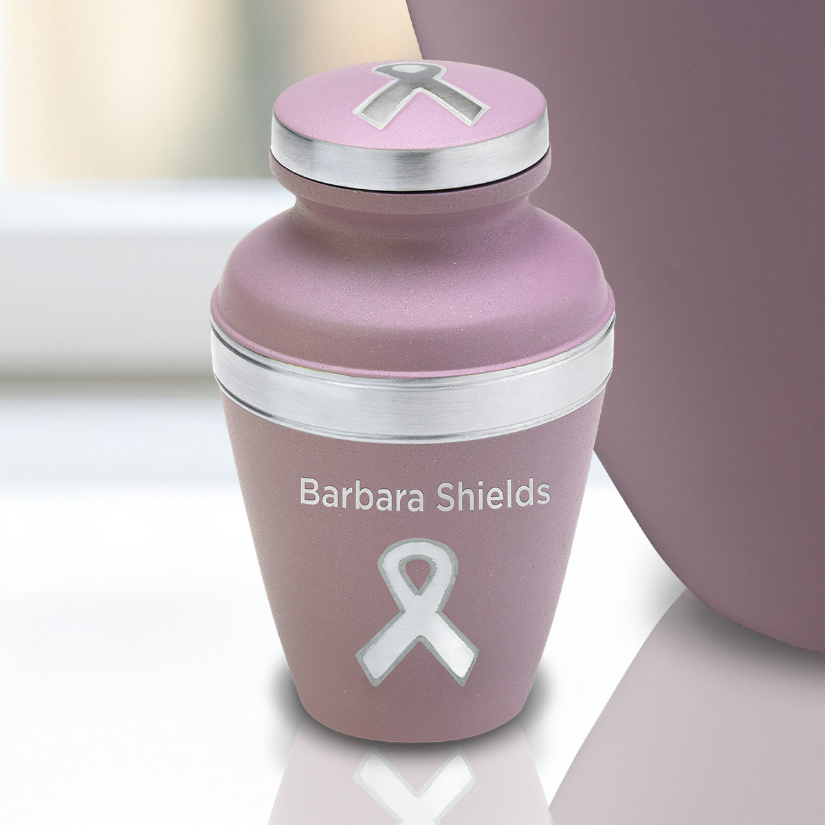 Keepsake Awareness Pink Cremation Urn