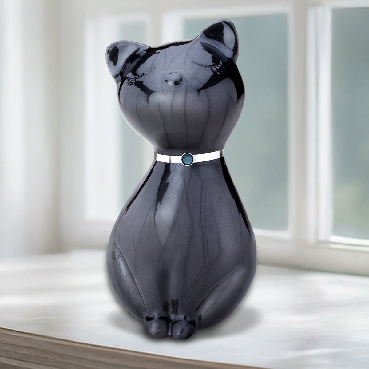 Princess Cat Midnight Pet Urn