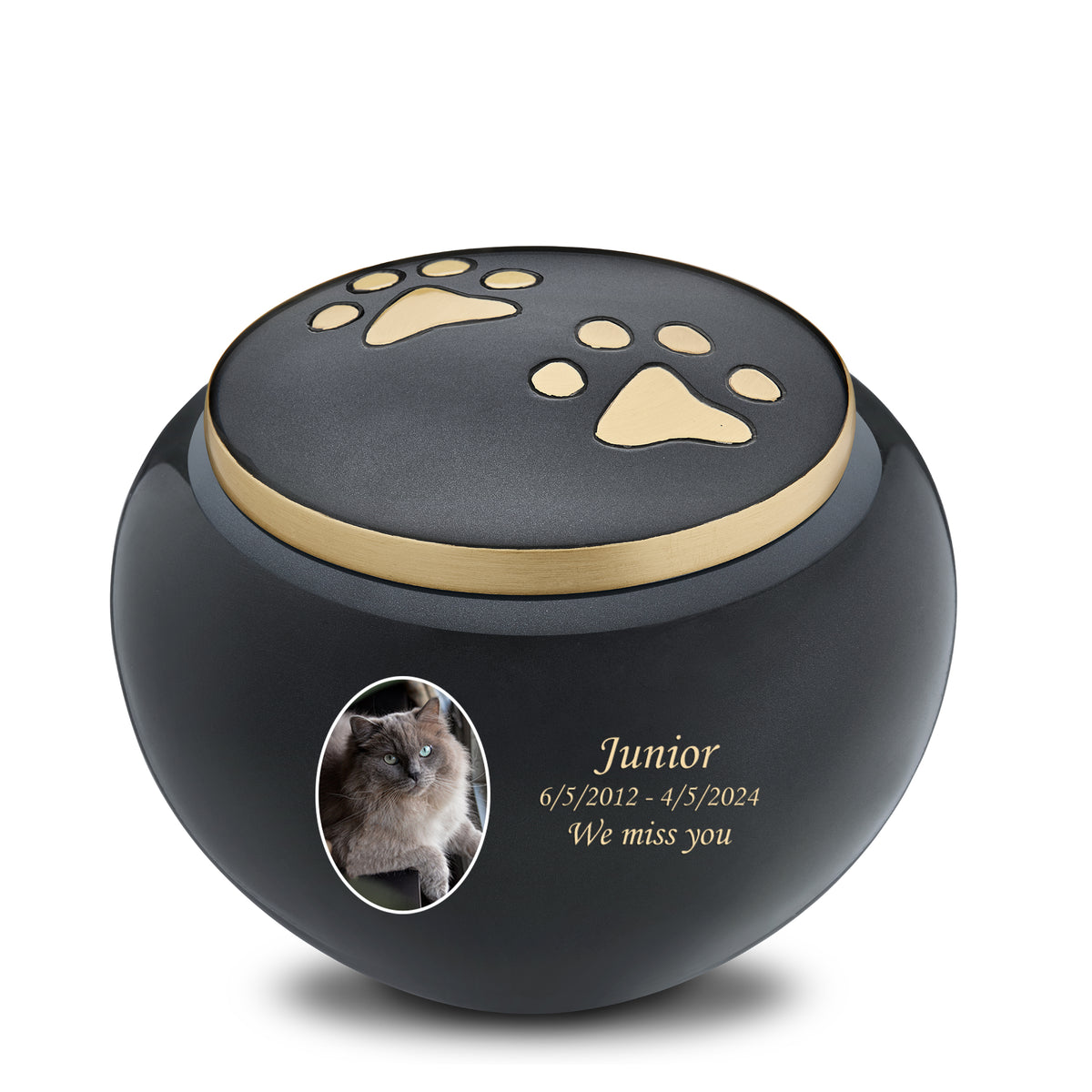 Classic Cuddle Portrait Large Pet Cremation Urn