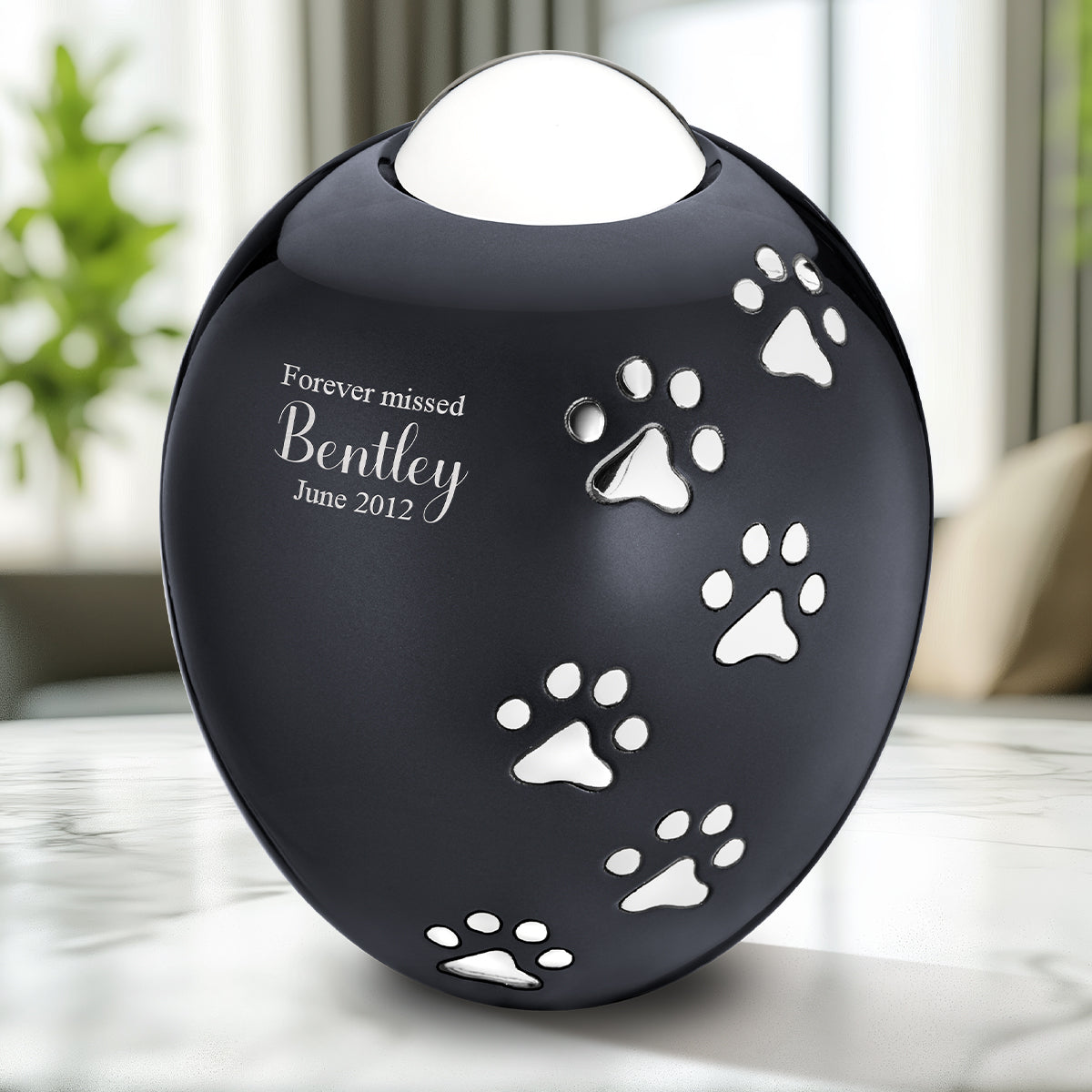 Adore  Midnight Large Pet Cremation Urn