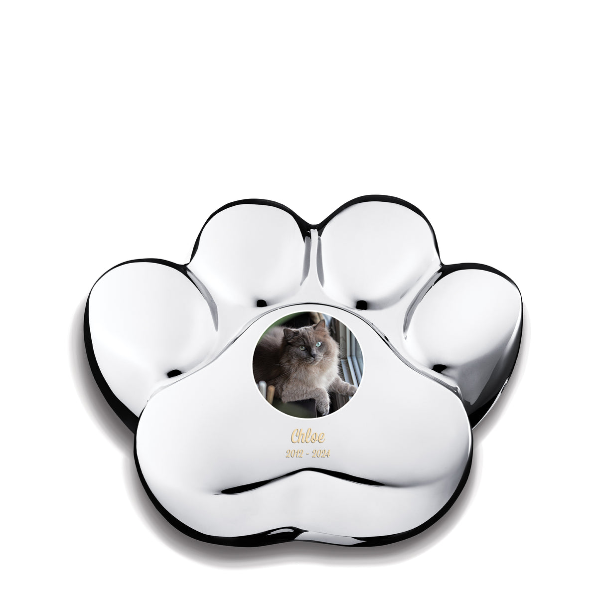 LovePaw Portrait Medium Pet Pol Silver