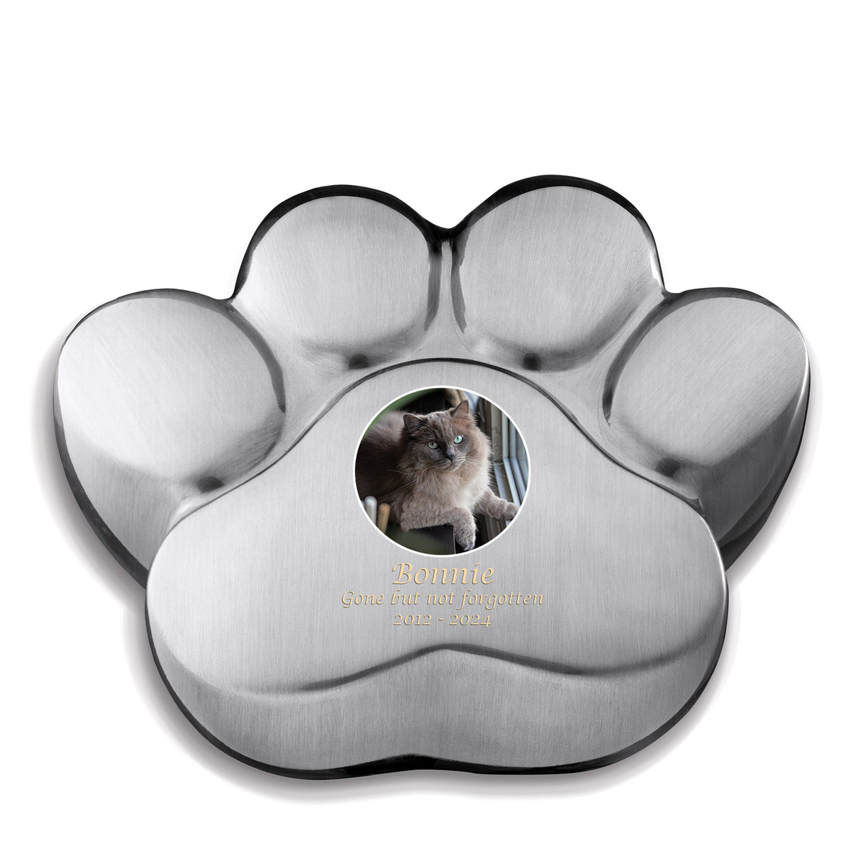 LovePaw Large Pet Portrait Bru Pewter