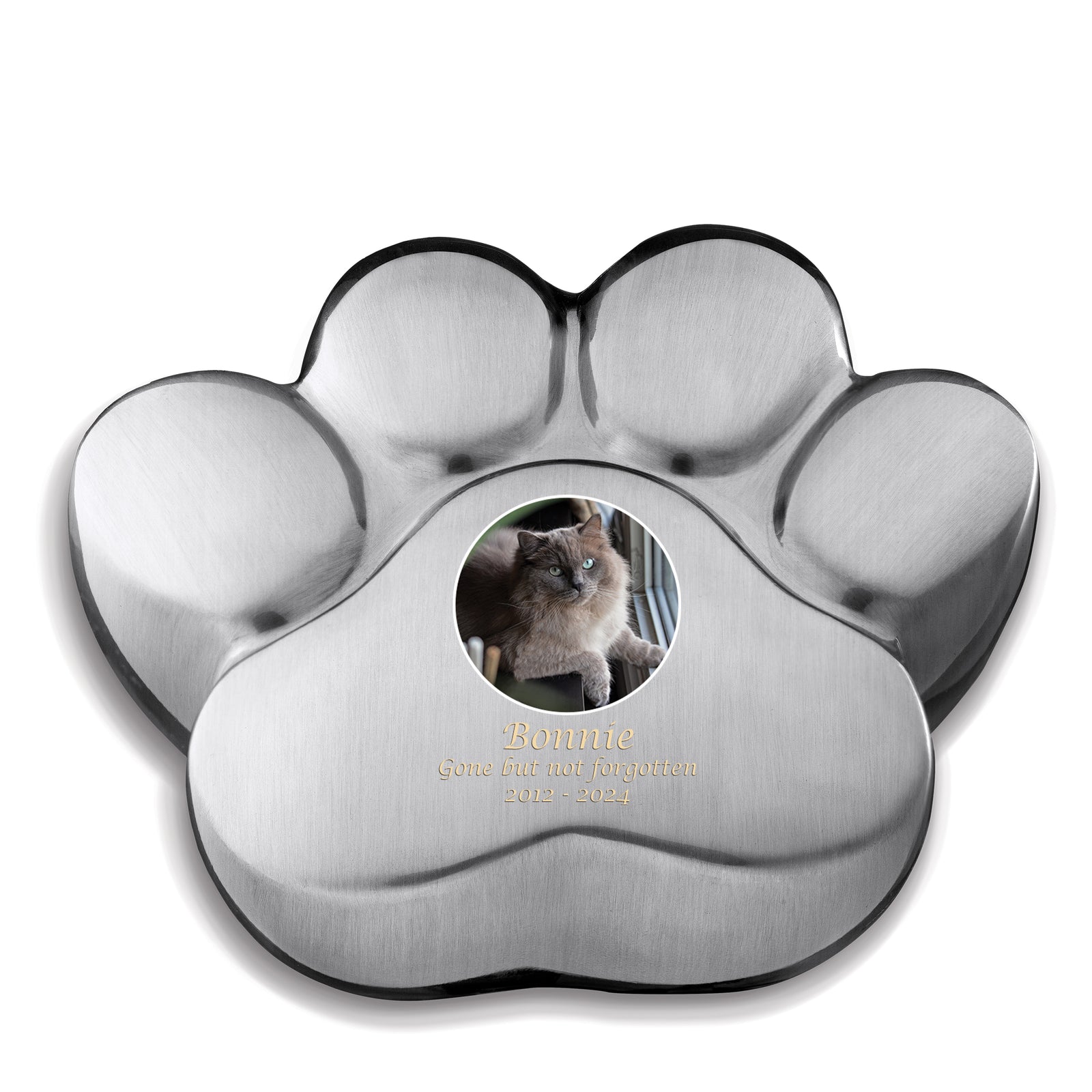 LovePaw Large Pet Portrait Bru Pewter