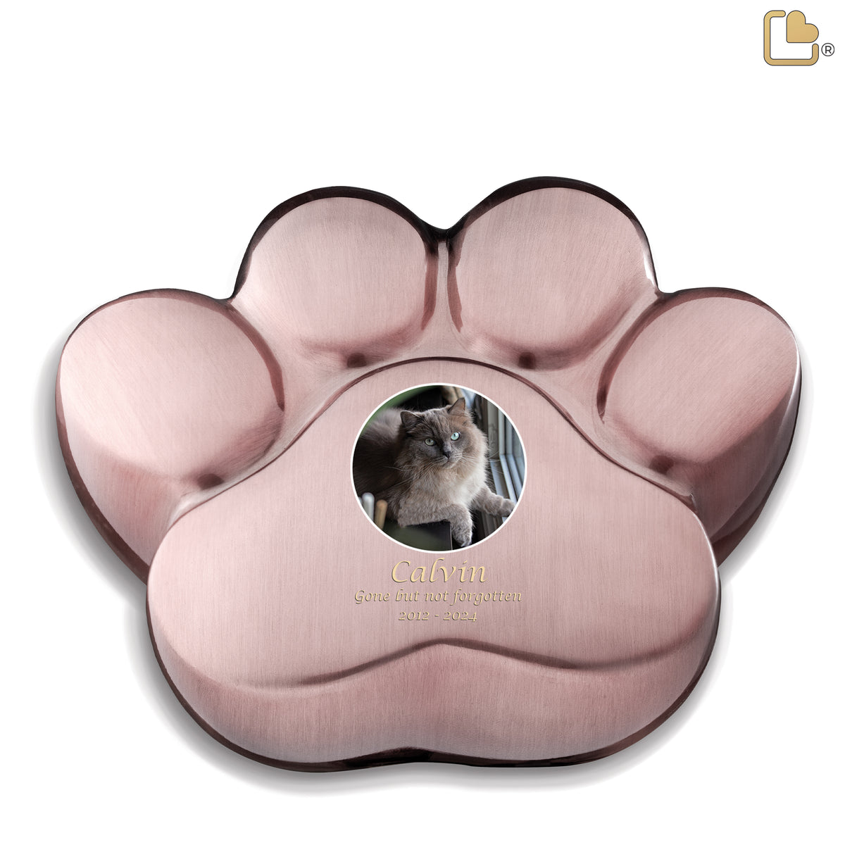 LovePaw Portrait Large Pet Bru Rose Gold