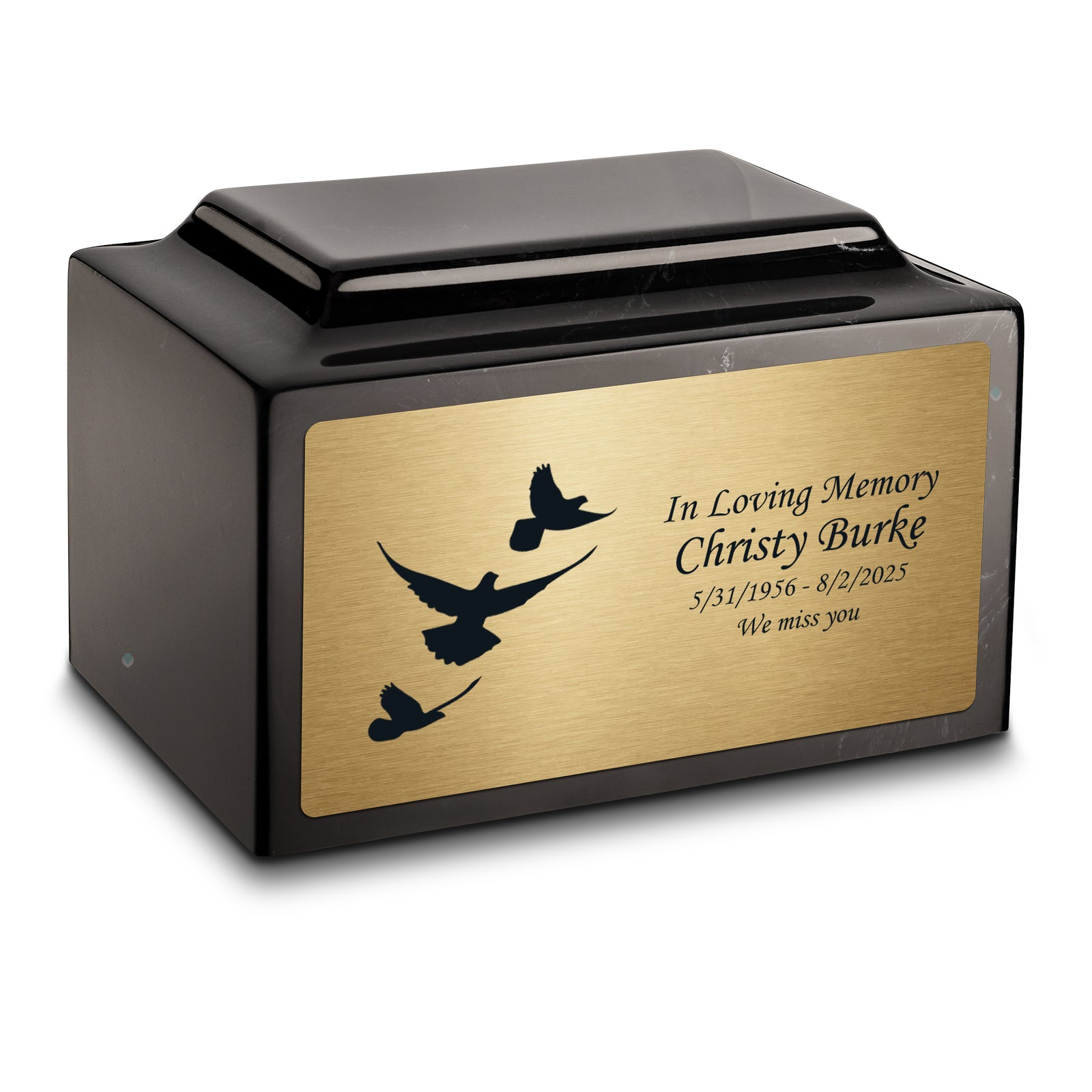 Adult Legacy Doves Cultured Marble Urns by MacKenzie