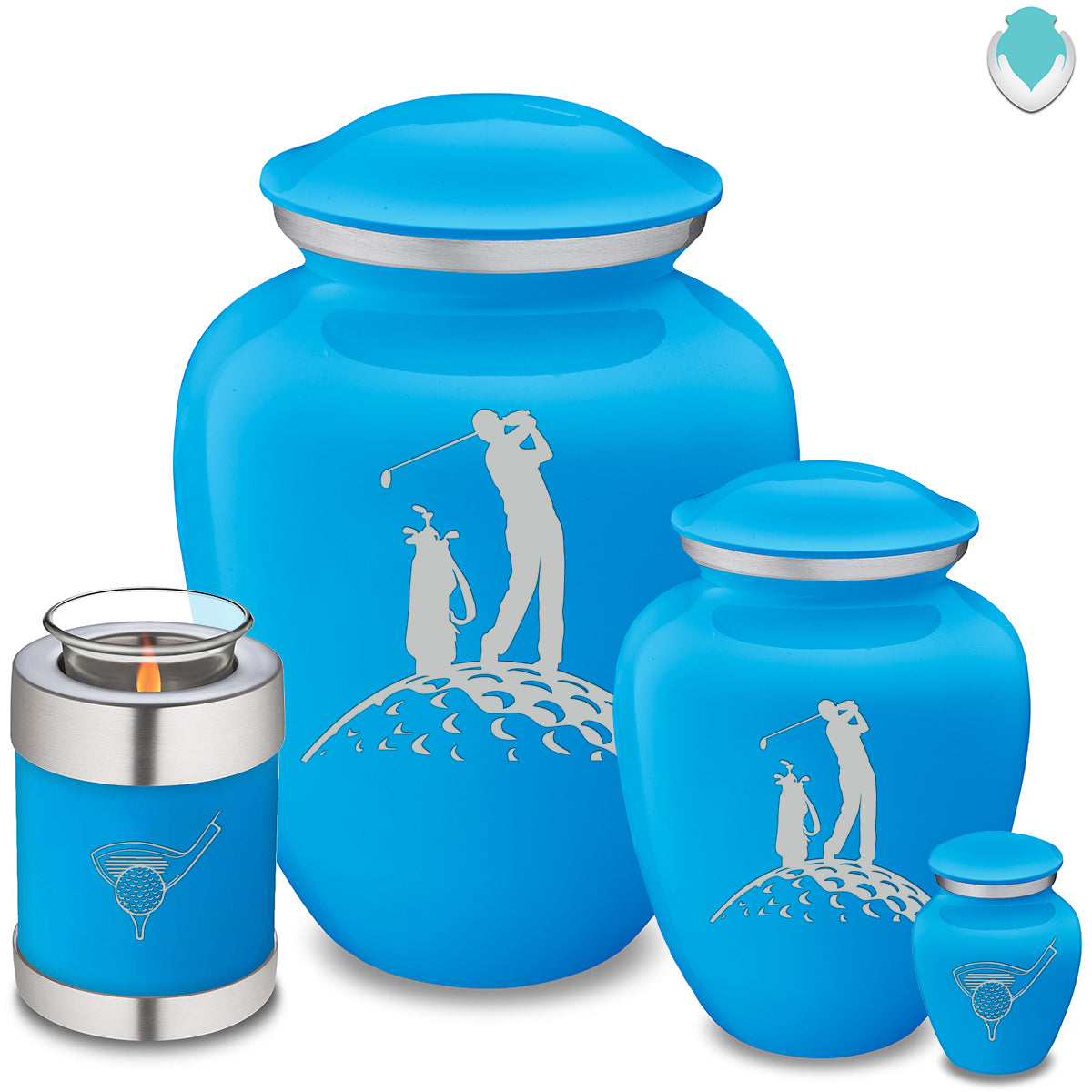 golf cremation urn