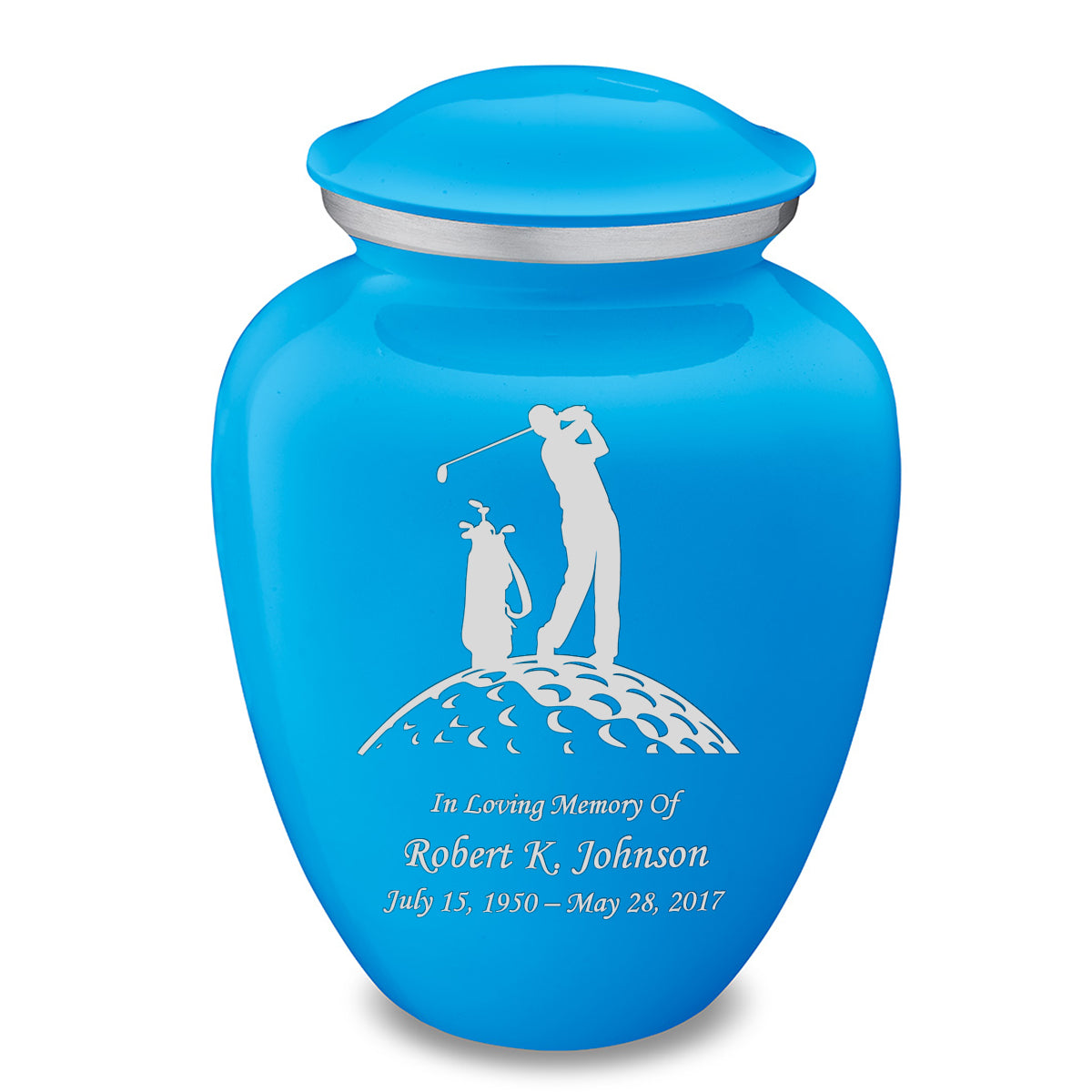 golf cremation urn