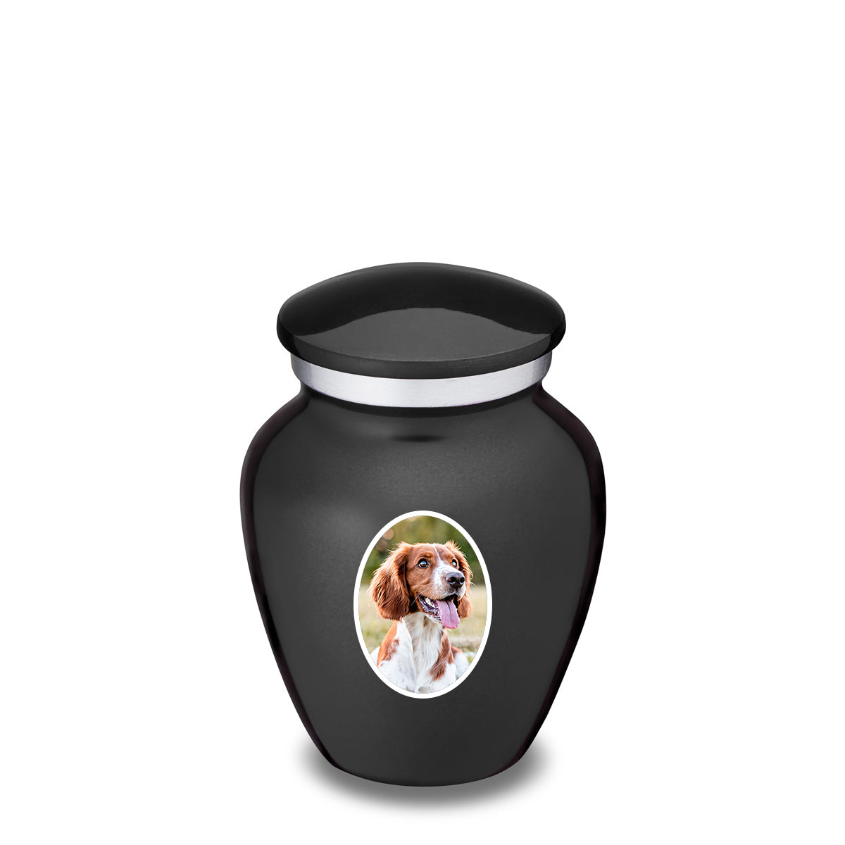 Keepsake Pet Embrace Charcoal Portrait Cremation Urn