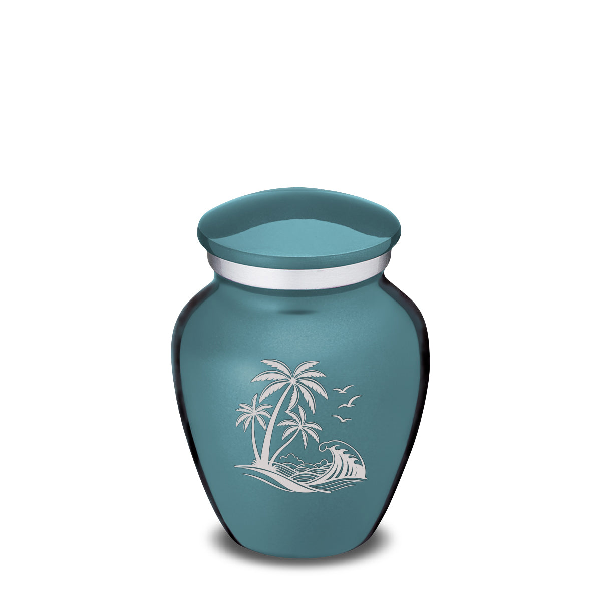 Keepsake Embrace Teal Palm Beach Cremation Urn