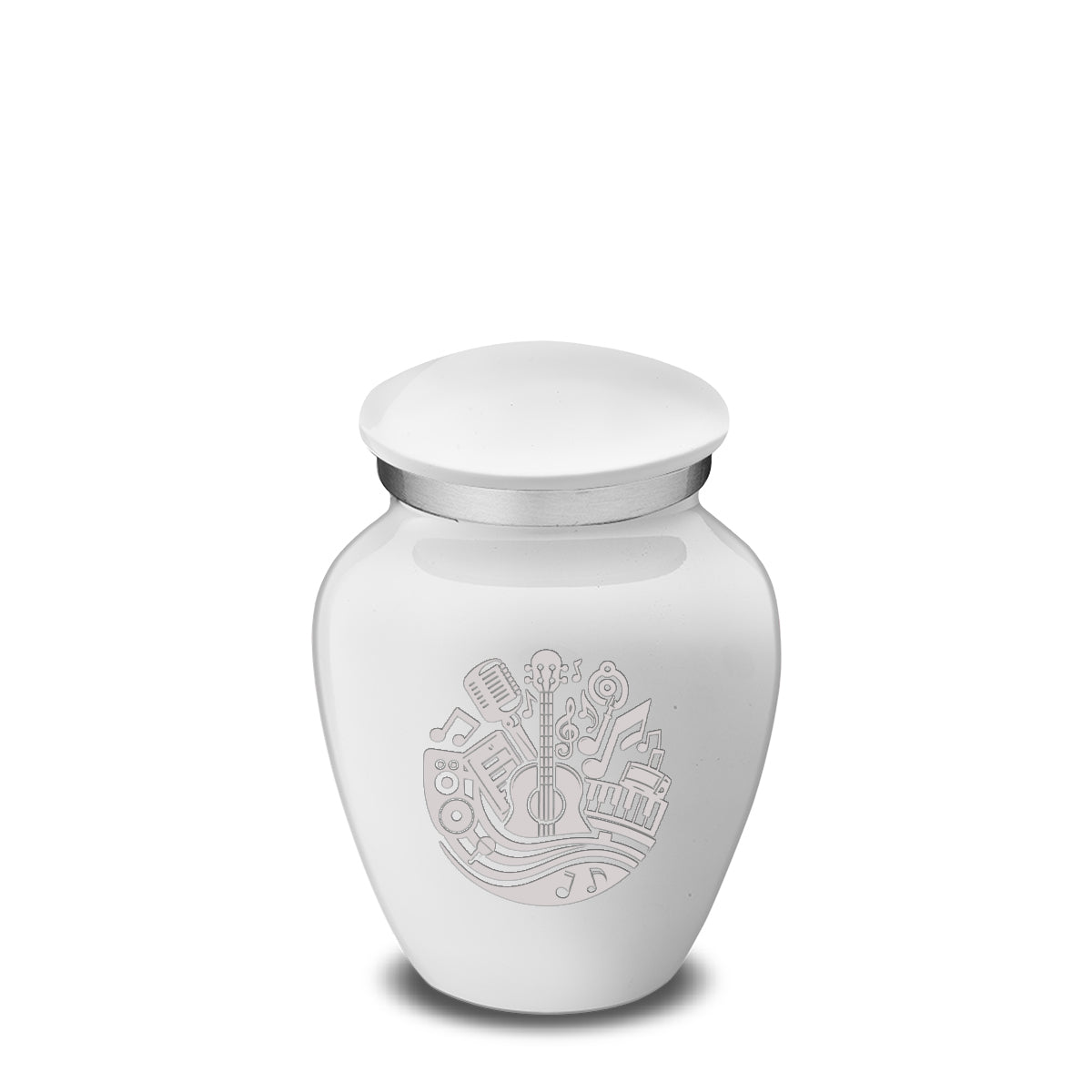 Keepsake Embrace White Music Cremation Urn
