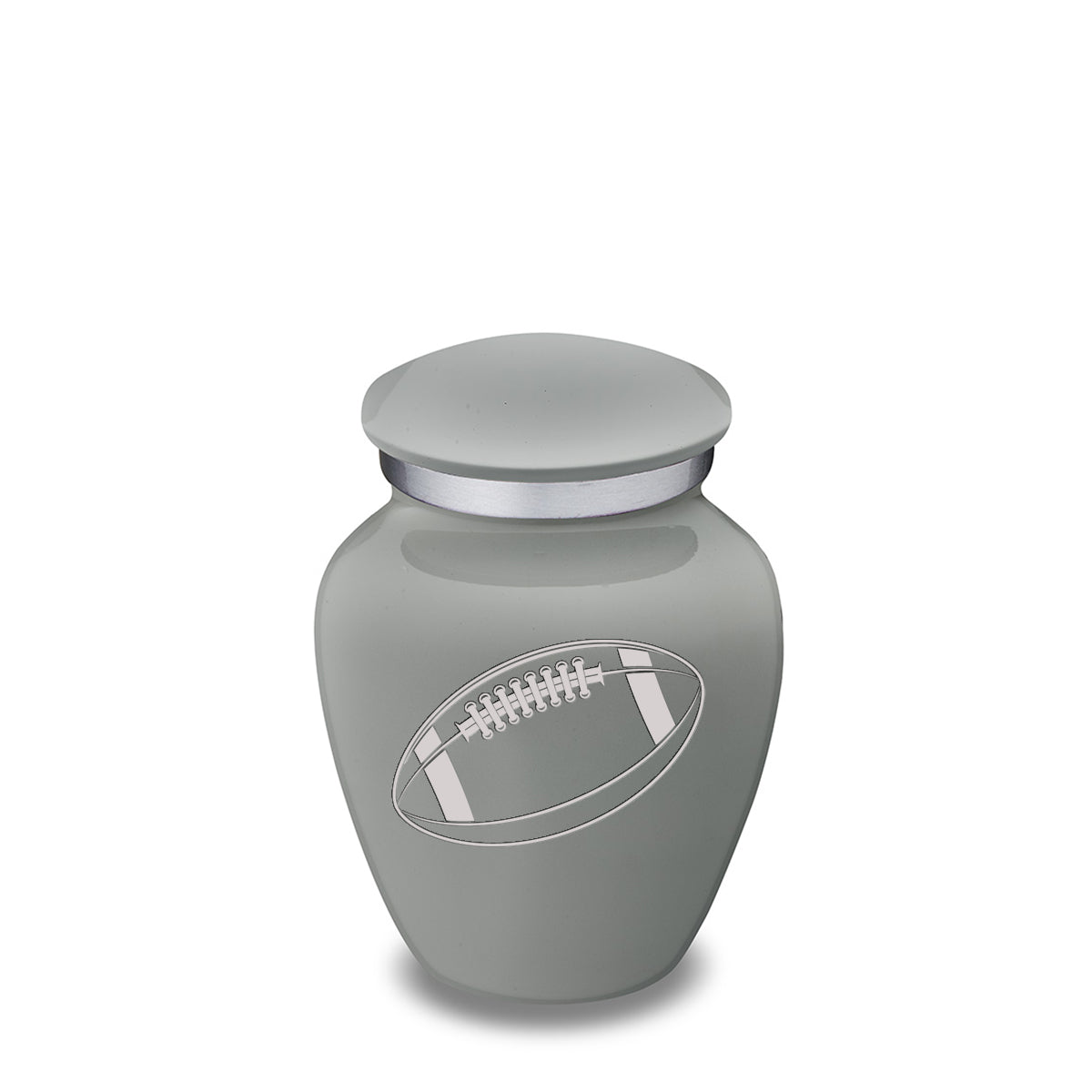 football cremation urn