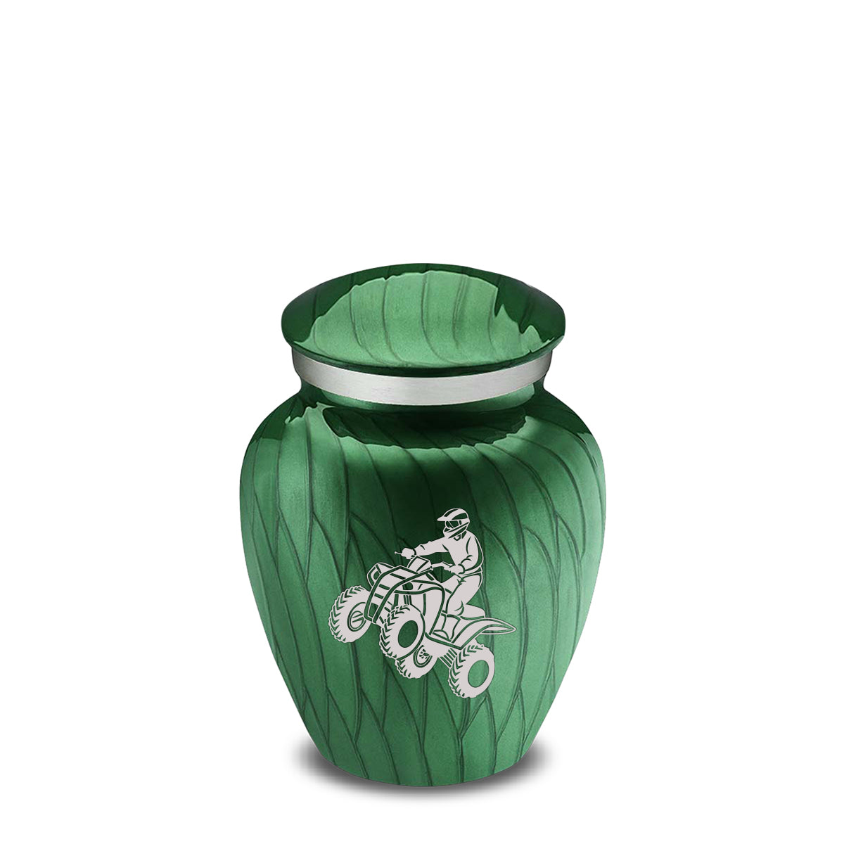 Keepsake Embrace Pearl Green ATV Cremation Urn