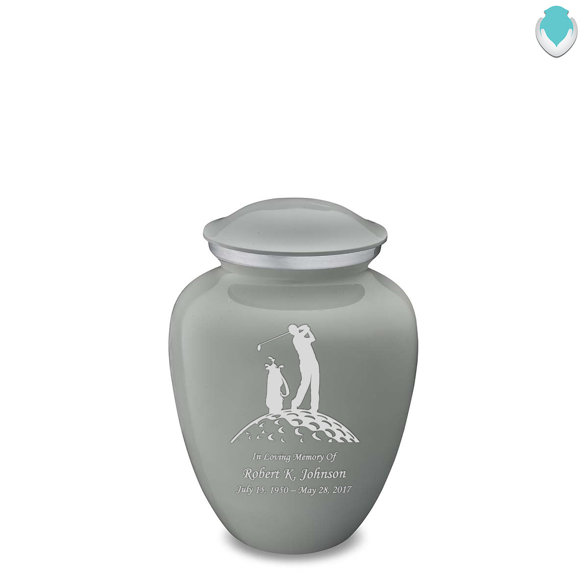 golf cremation urn