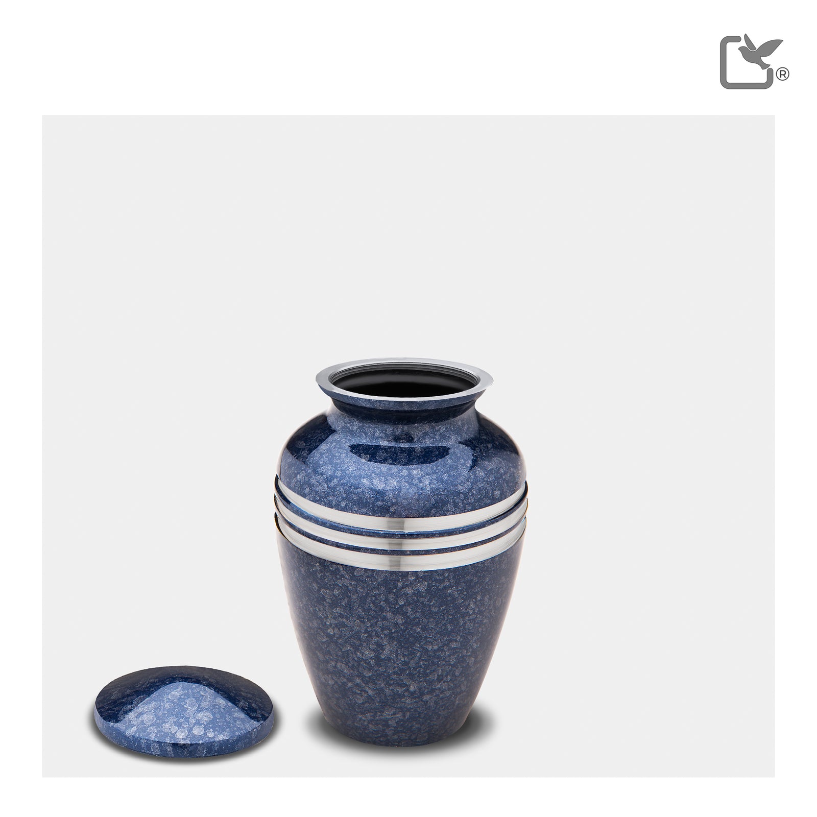 Keepsake Speckled Indigo Cremation Urn