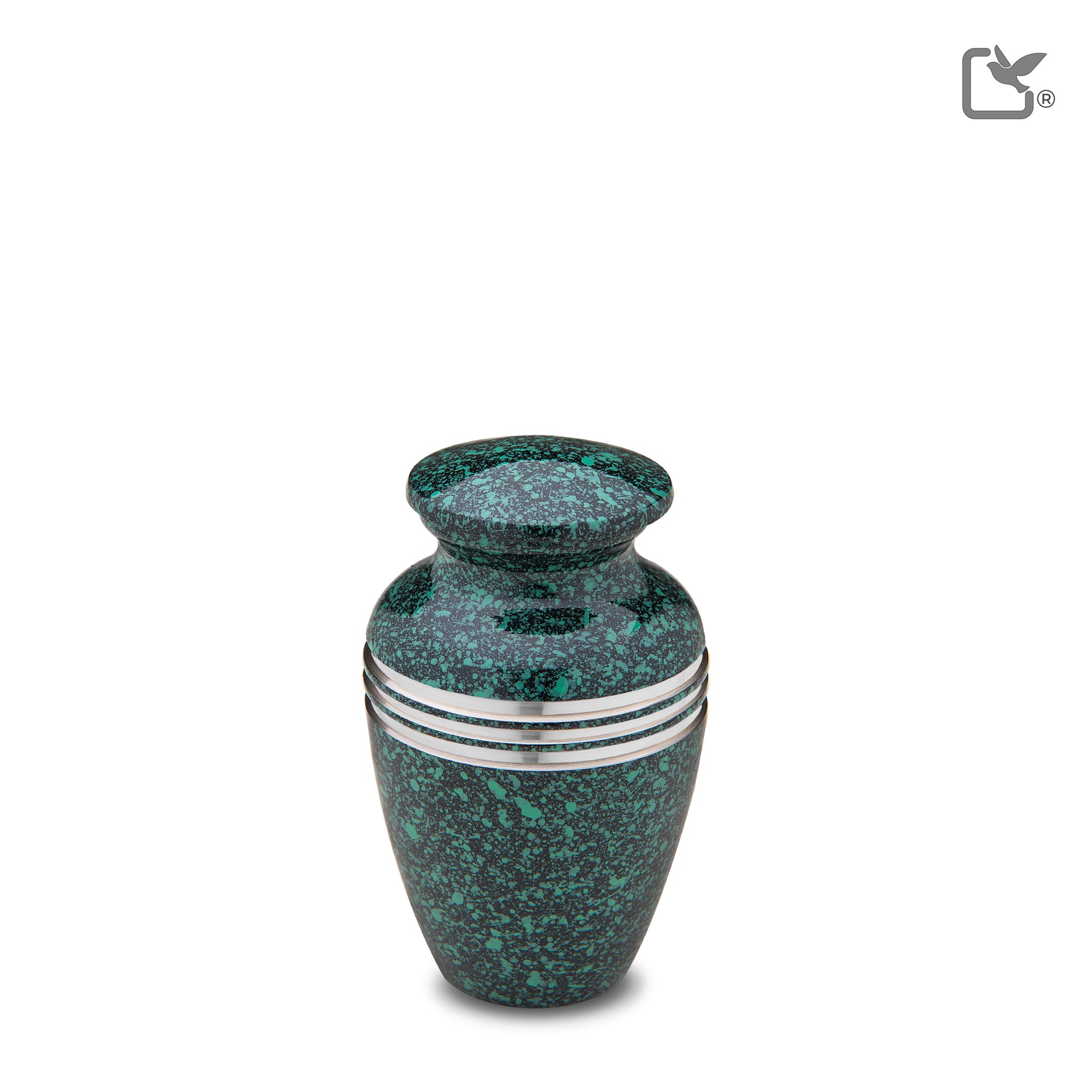 Keepsake Speckled Emerald Cremation Urn - COMFORT by LoveUrns