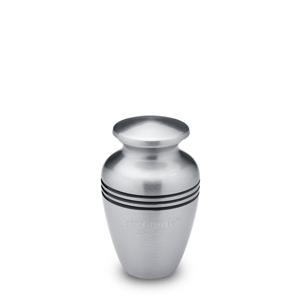 Keepsake Radiance Pewter Cremation Urn - COMFORT by LoveUrns