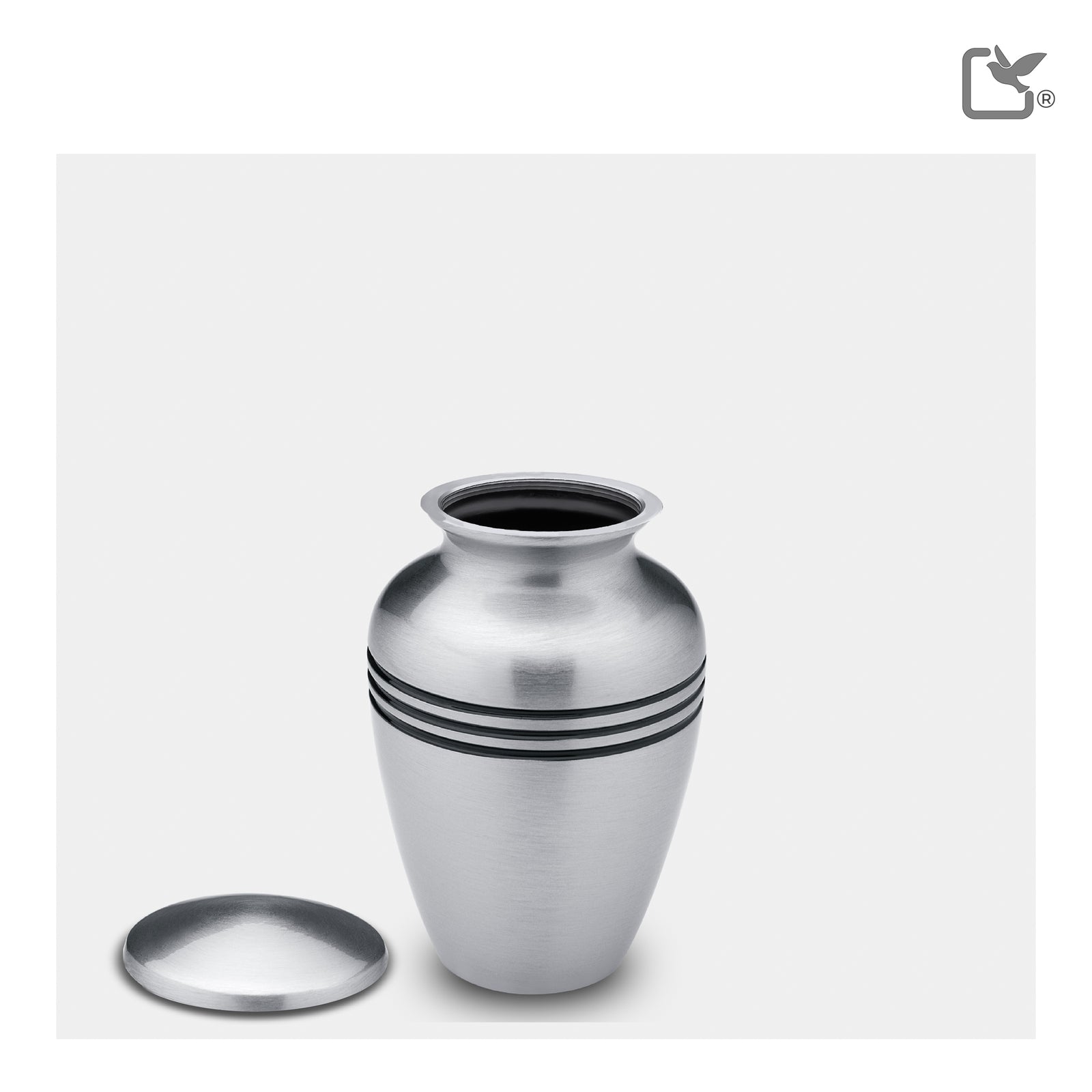 Keepsake Radiance Pewter Cremation Urn - COMFORT by LoveUrns