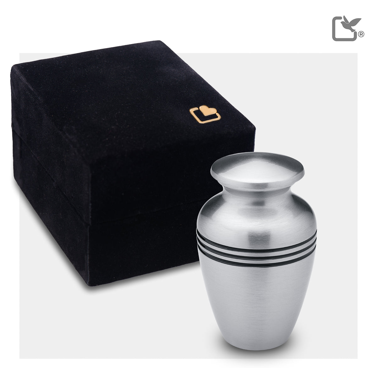 Keepsake Radiance Pewter Cremation Urn - COMFORT by LoveUrns