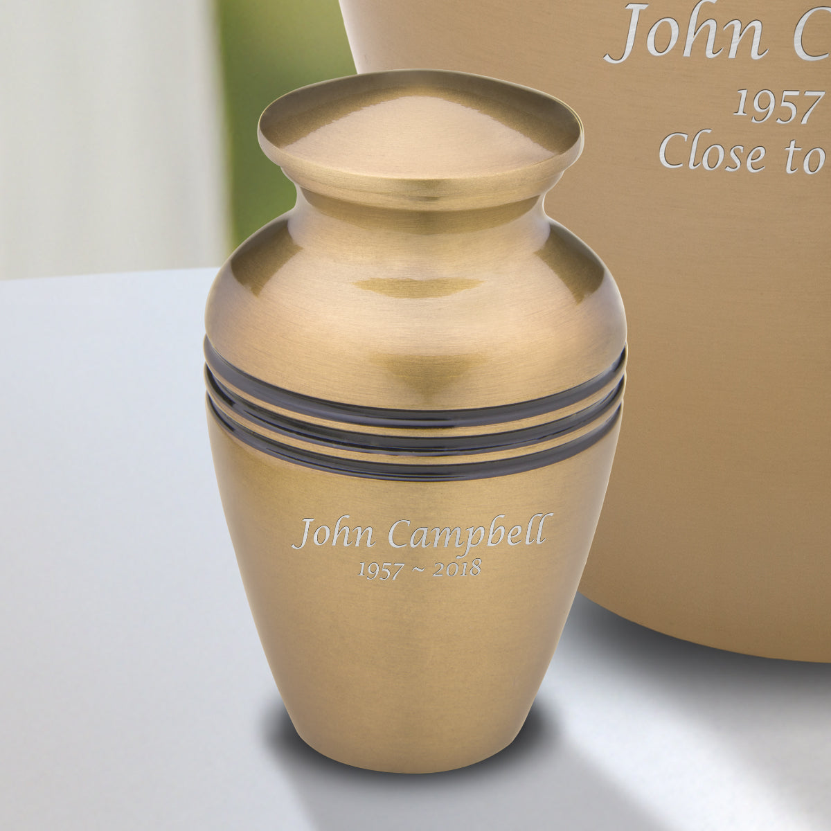 Keepsake Radiance Gold Cremation Urn - COMFORT by LoveUrns