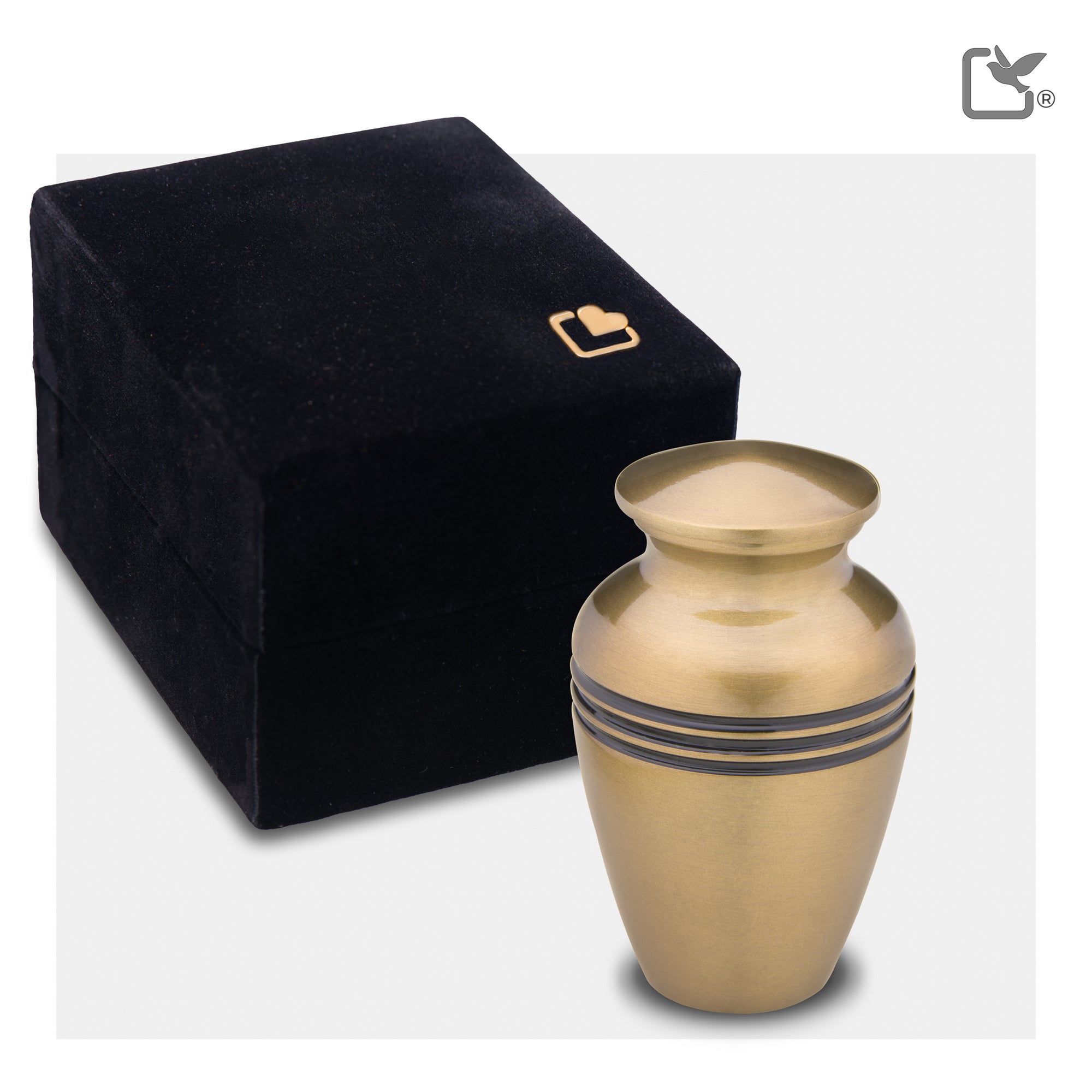 Keepsake Radiance Gold Cremation Urn - COMFORT by LoveUrns