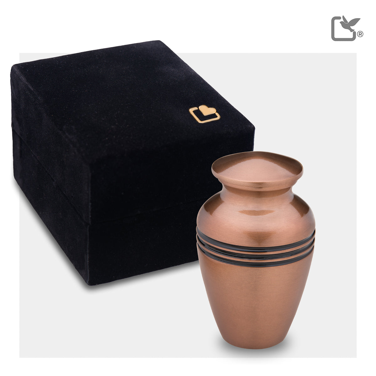 Keepsake Radiance Copper Cremation Urn - COMFORT by LoveUrns