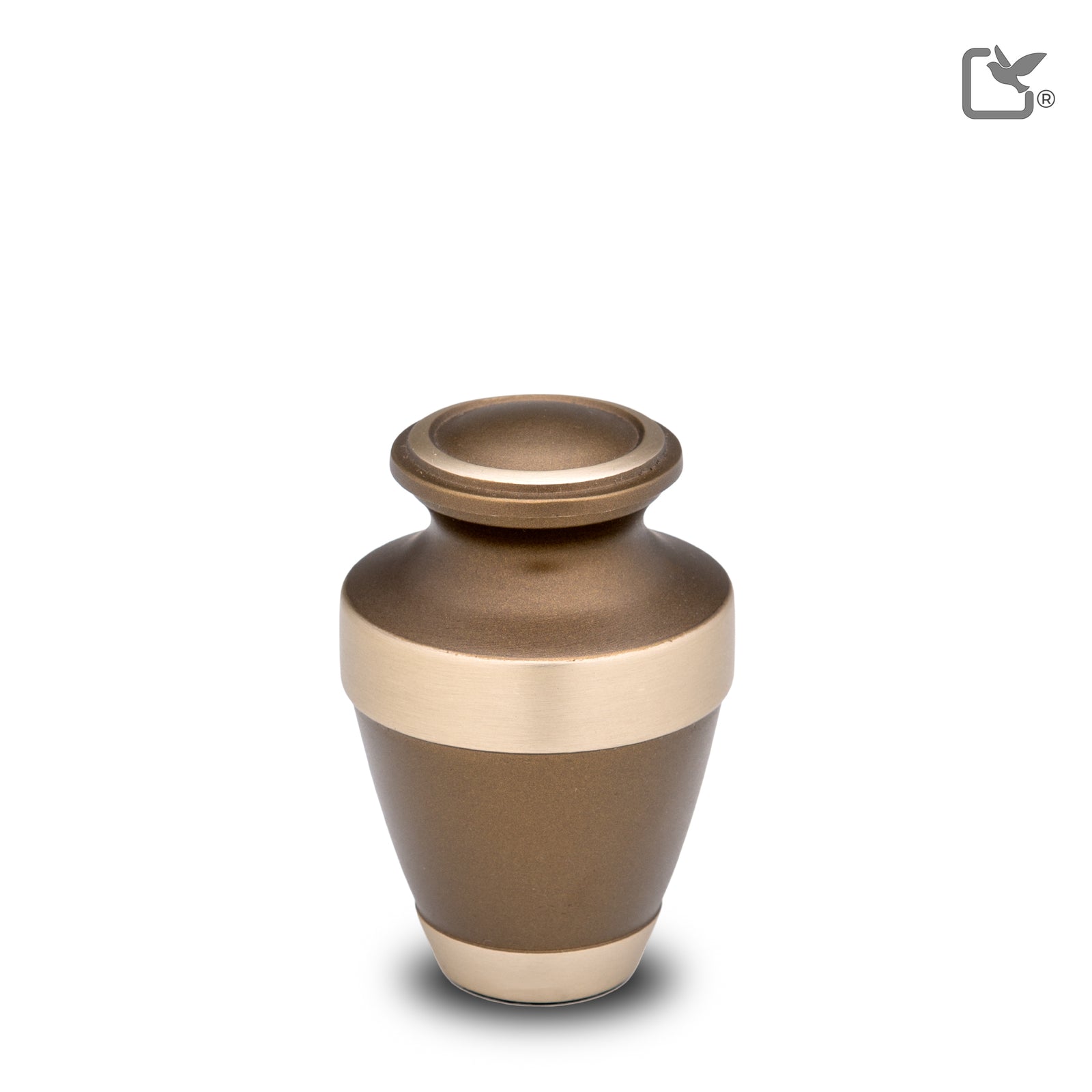 Espana Keepsake Urn Bronze & Brushed Gold