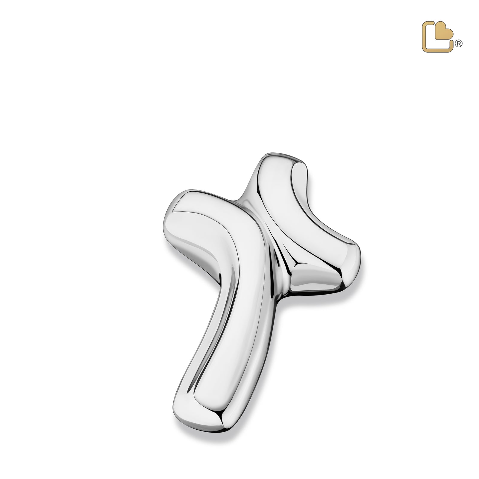 ComfortCross Keepsake Urn Pol Silver