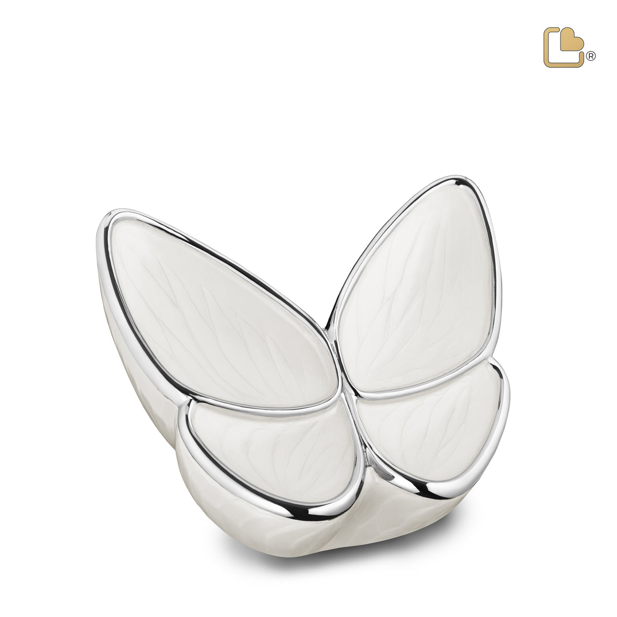 Medium Wings of Hope Butterfly Pearl Cremation Urn