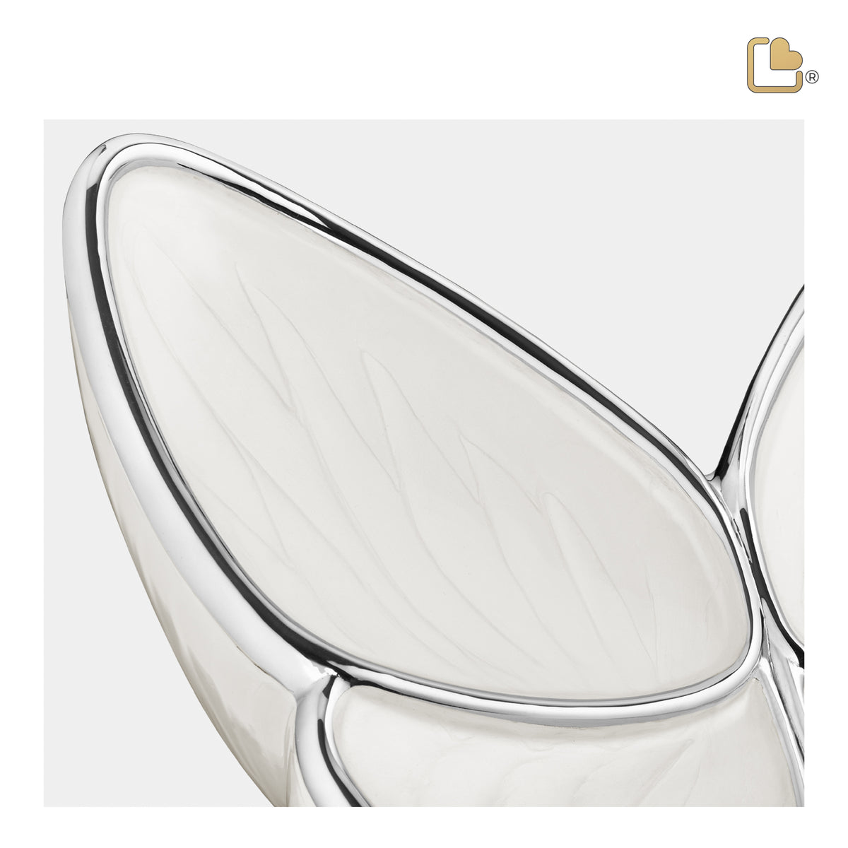 Medium Wings of Hope Butterfly Pearl Cremation Urn