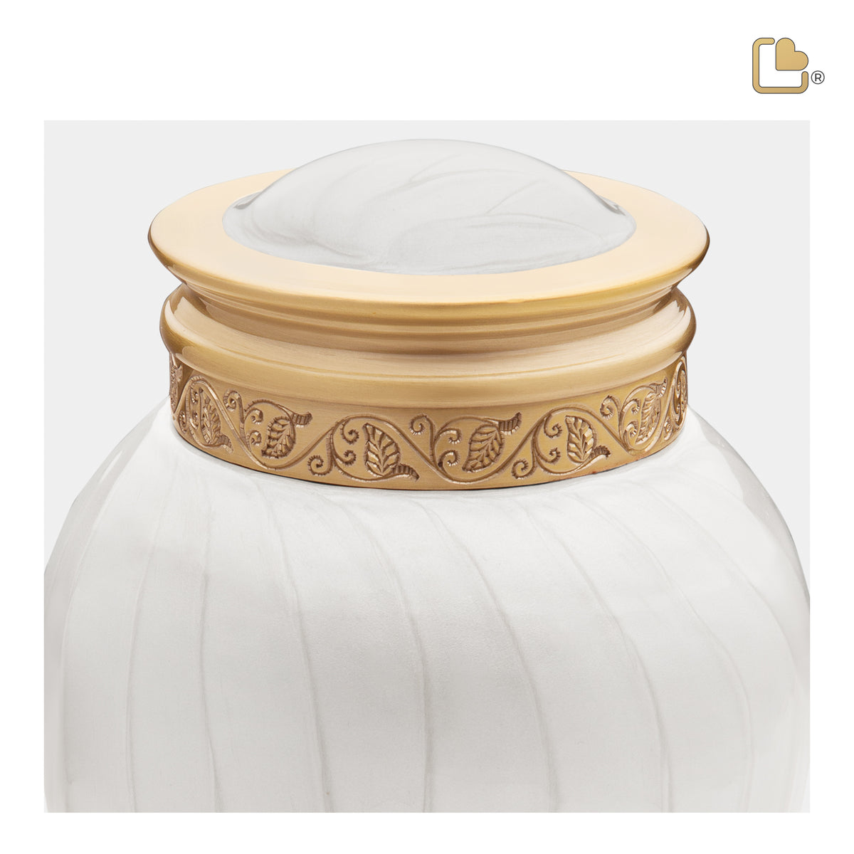 Medium Blessing Pearl Cremation Urn