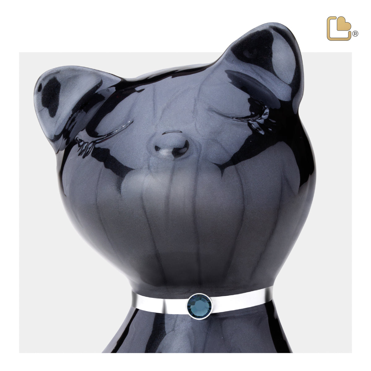 Princess Cat Midnight Pet Urn