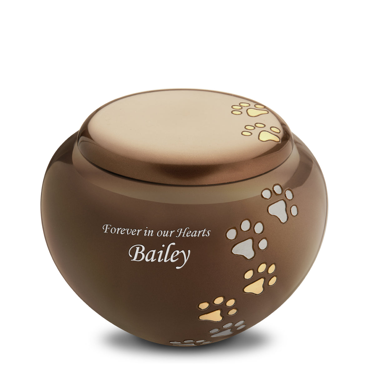 Bronze Cuddle Large Pet Cremation Urn