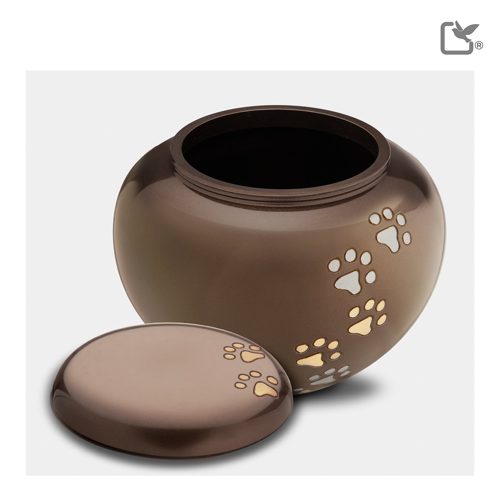 Bronze Cuddle Large Pet Cremation Urn