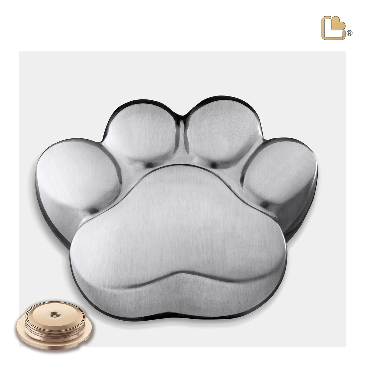 LovePaw Medium Pet Bru Pewter