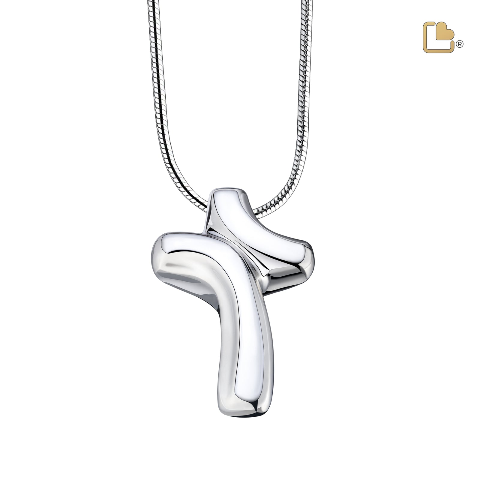Comfort Cross Ashes Pendant Pol Silver