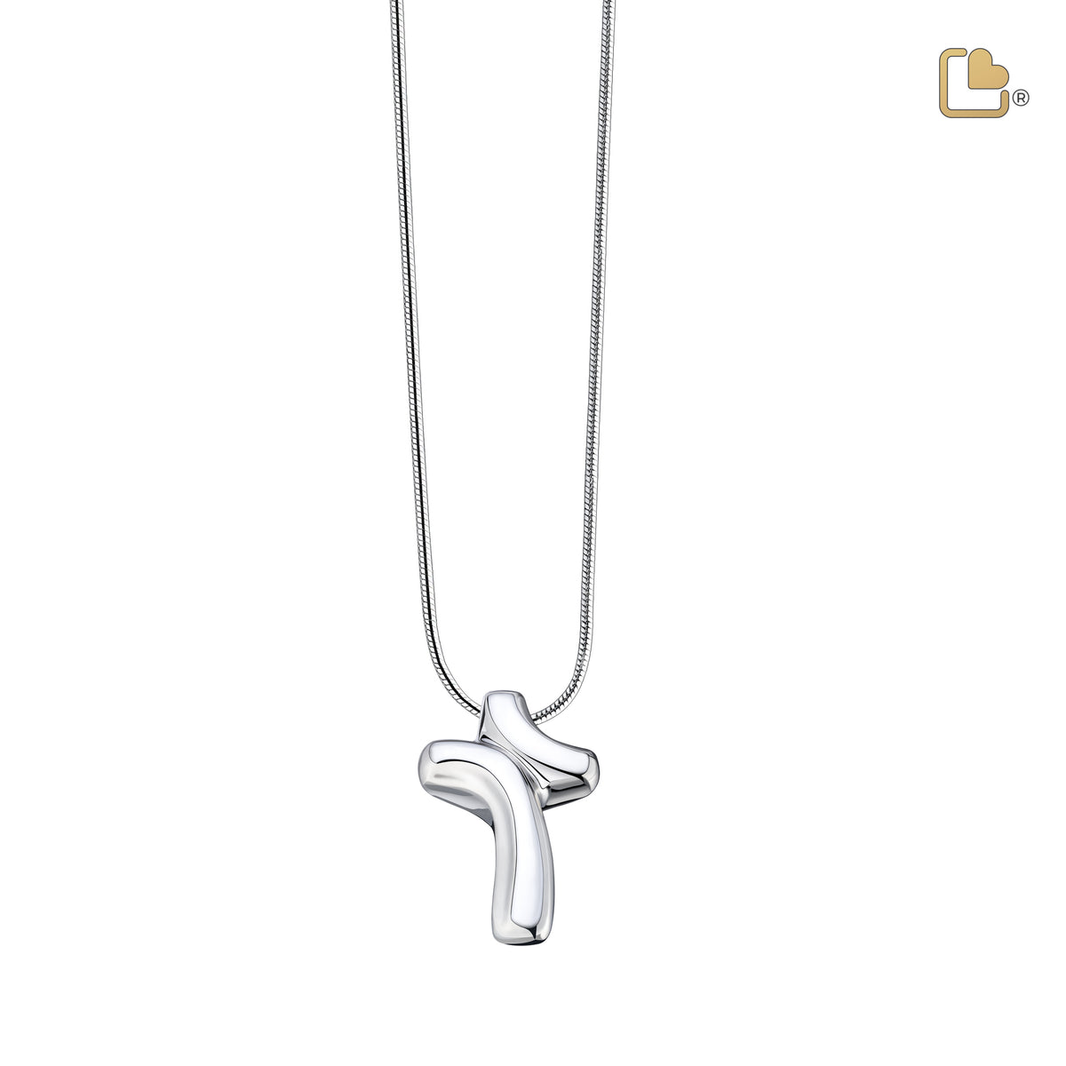 Comfort Cross Ashes Pendant Pol Silver