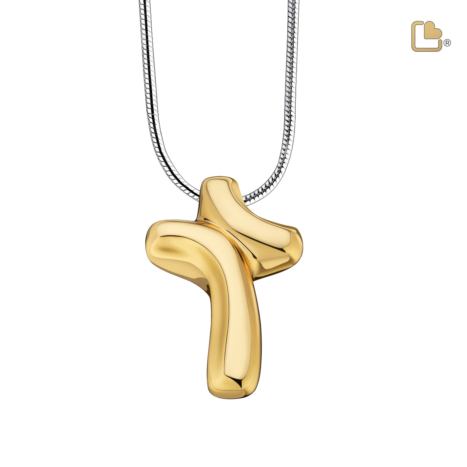 Comfort Cross Ashes Pendant Pol Gold