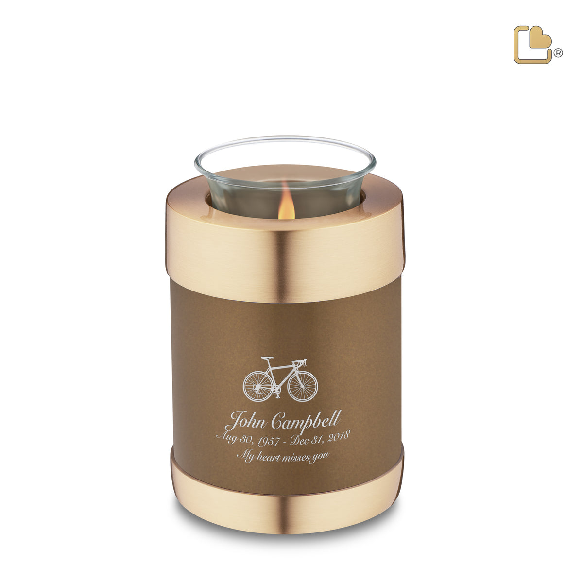 Tealight Bronze Cremation Urn