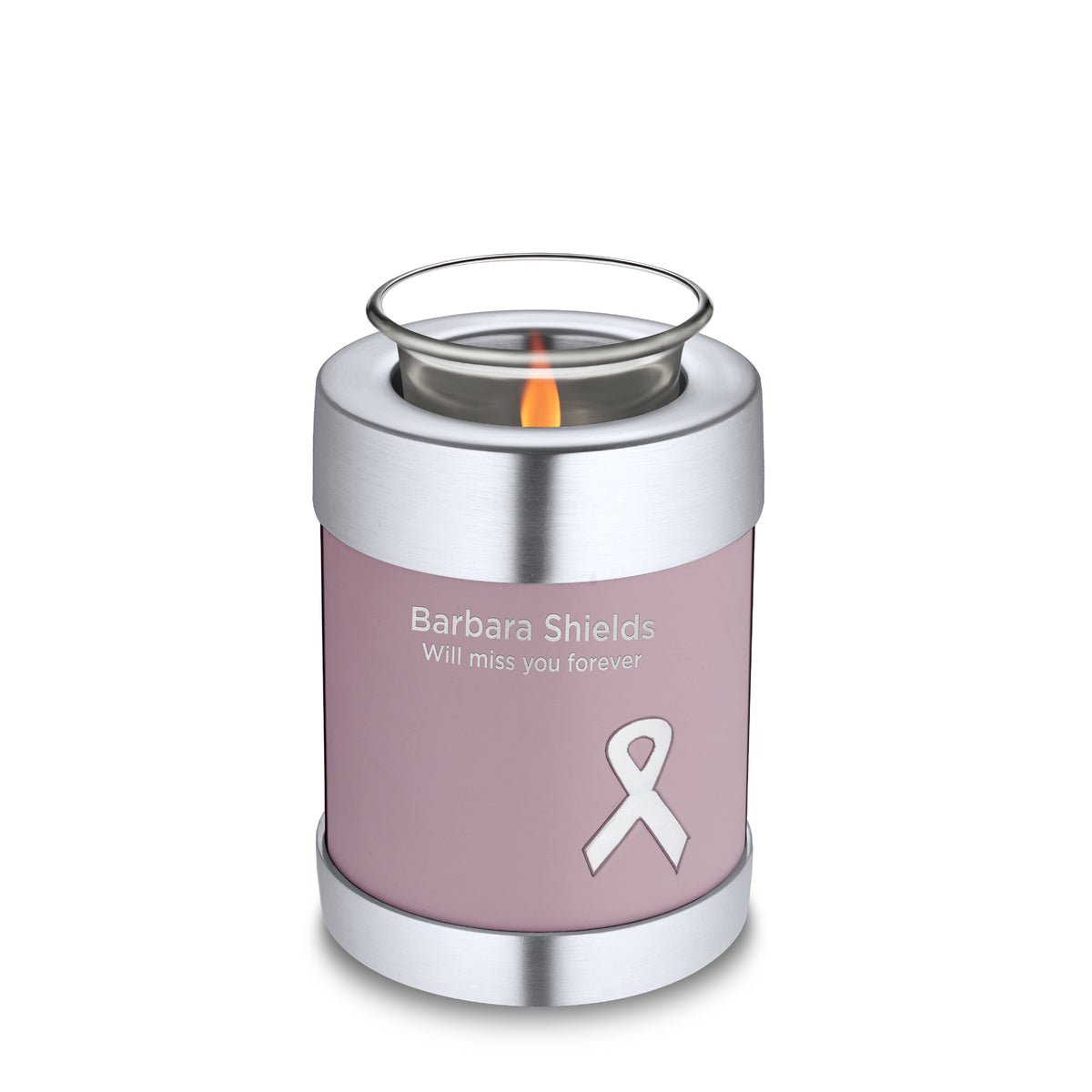Tealight Awareness Pink