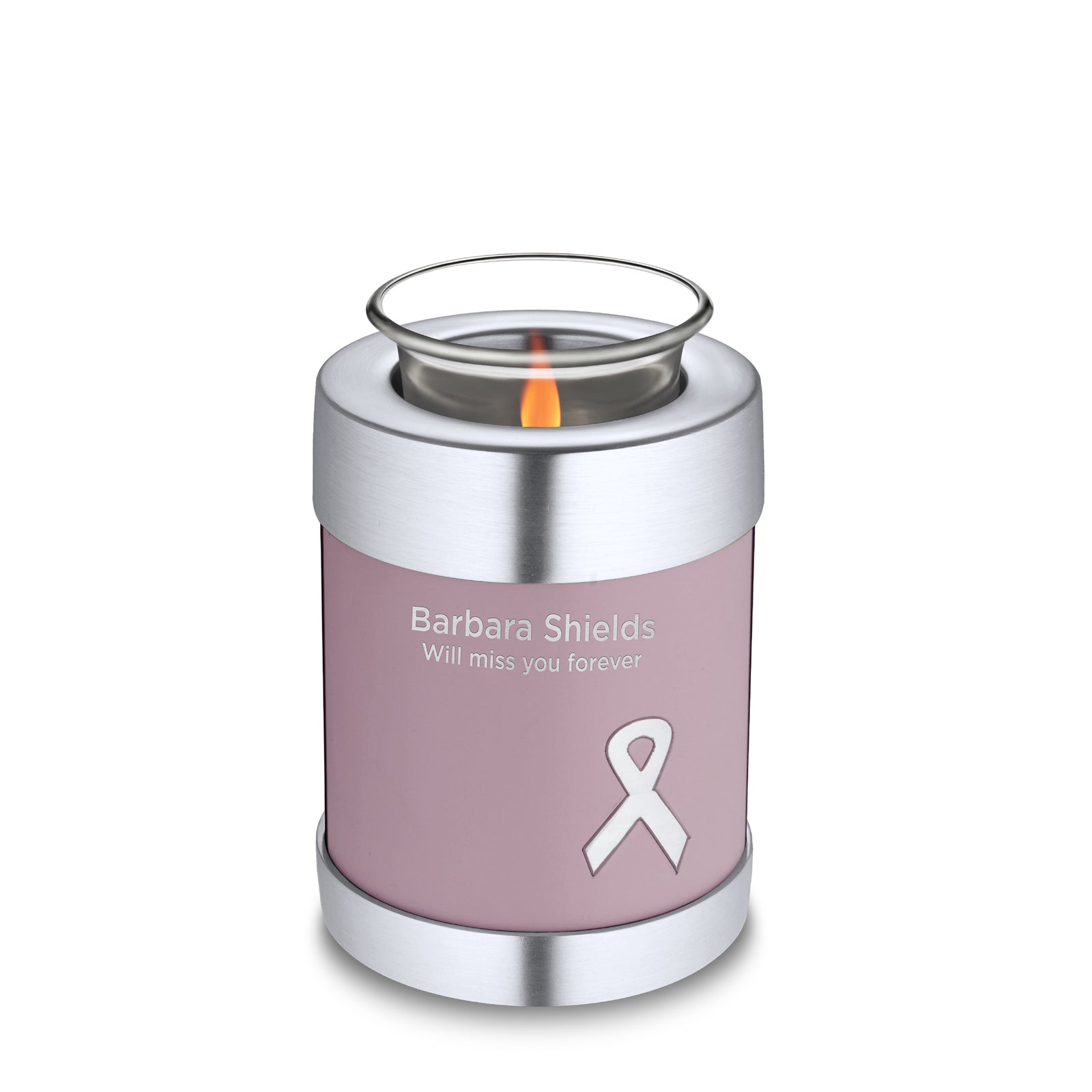 Tealight Awareness Pink