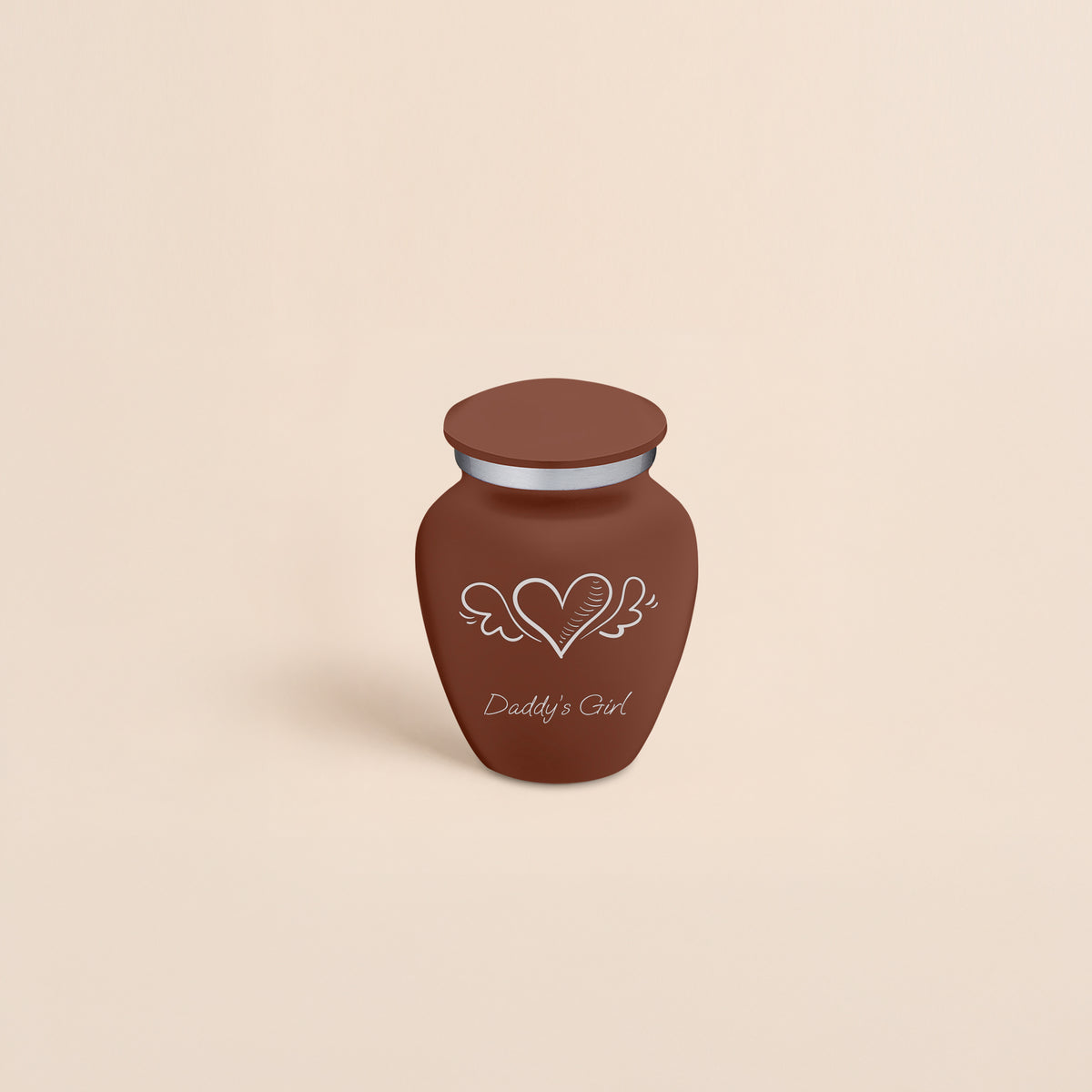 Keepsake Embrace Handwritten Memorial Cremation Urn