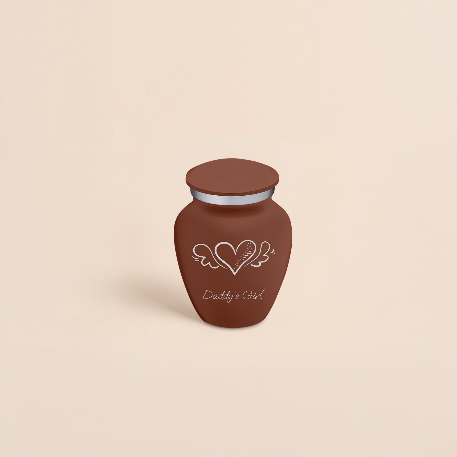 Keepsake Embrace Handwritten Memorial Cremation Urn